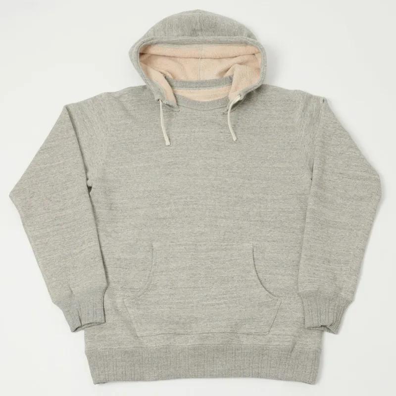 FULLCOUNT 3745 'Mother Cotton' Hoodie - Heather Grey sold by Son of a Stag