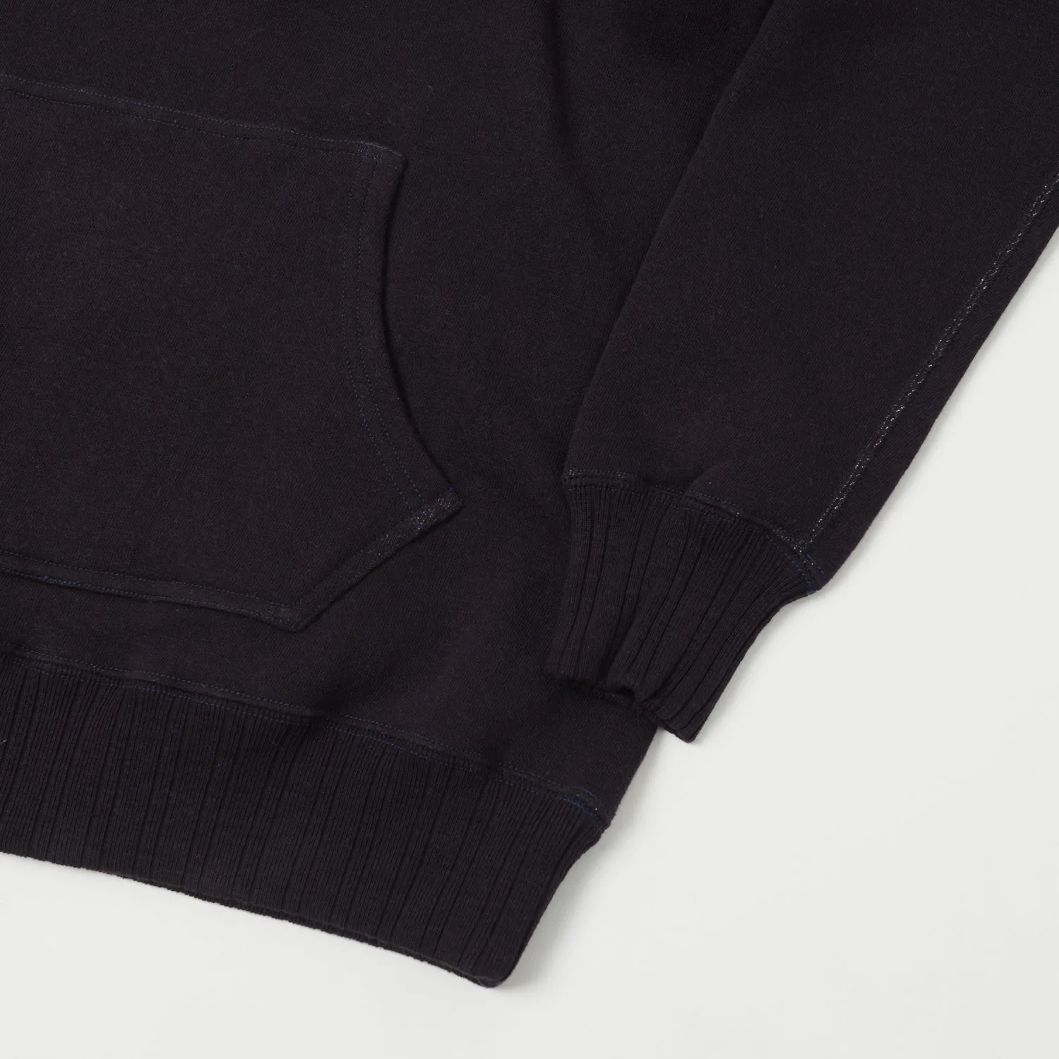 FULLCOUNT 3745 'Mother Cotton' Hoodie - Navy sold by Son of a Stag product image thumbnail 4