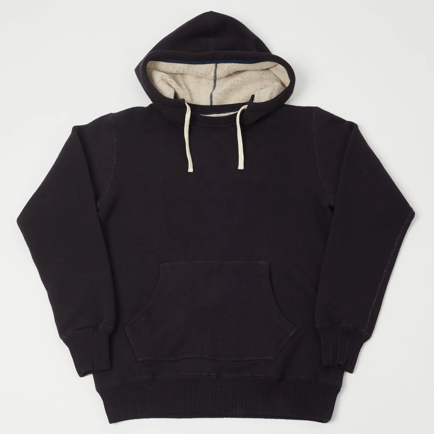 FULLCOUNT 3745 'Mother Cotton' Hoodie - Navy sold by Son of a Stag