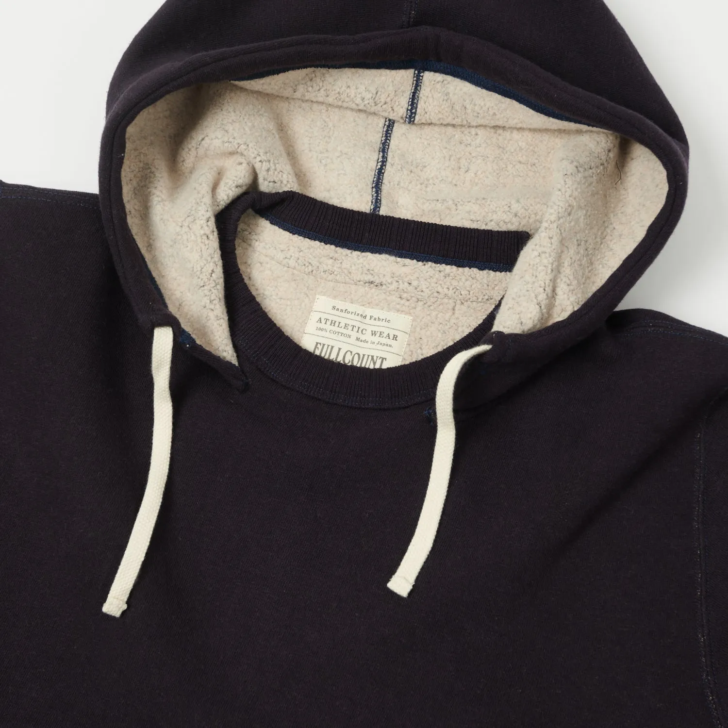 FULLCOUNT 3745 'Mother Cotton' Hoodie - Navy sold by Son of a Stag product image thumbnail 2