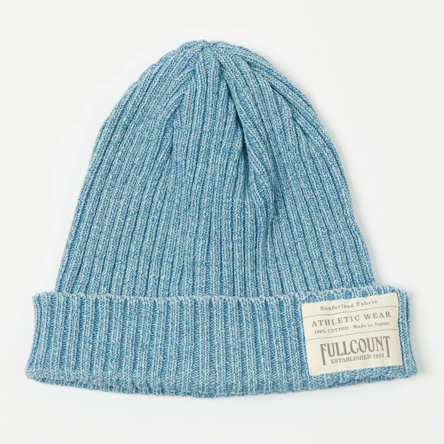FULLCOUNT 6817 Rib Watch Cap - Faded Indigo sold by Son of a Stag
