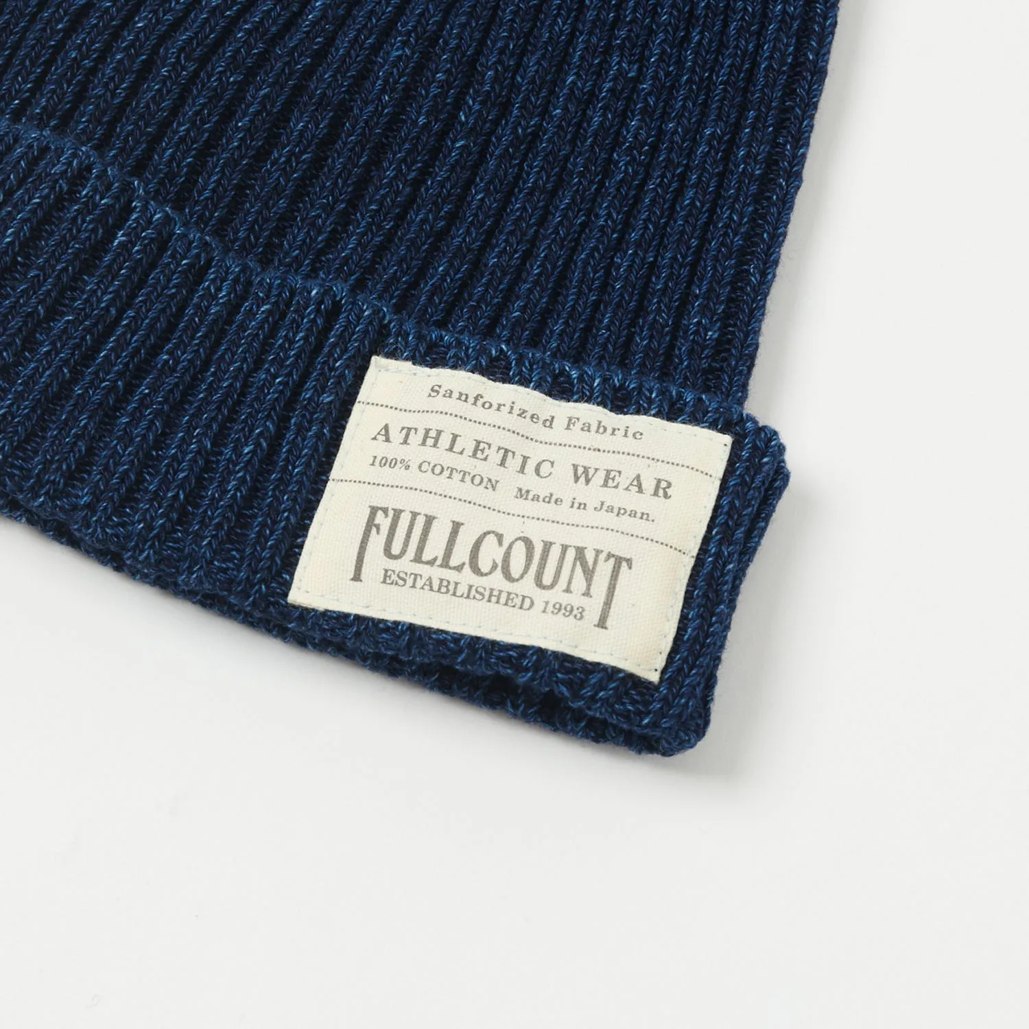 FULLCOUNT 6817 Rib Watch Cap - Indigo sold by Son of a Stag product image thumbnail 2