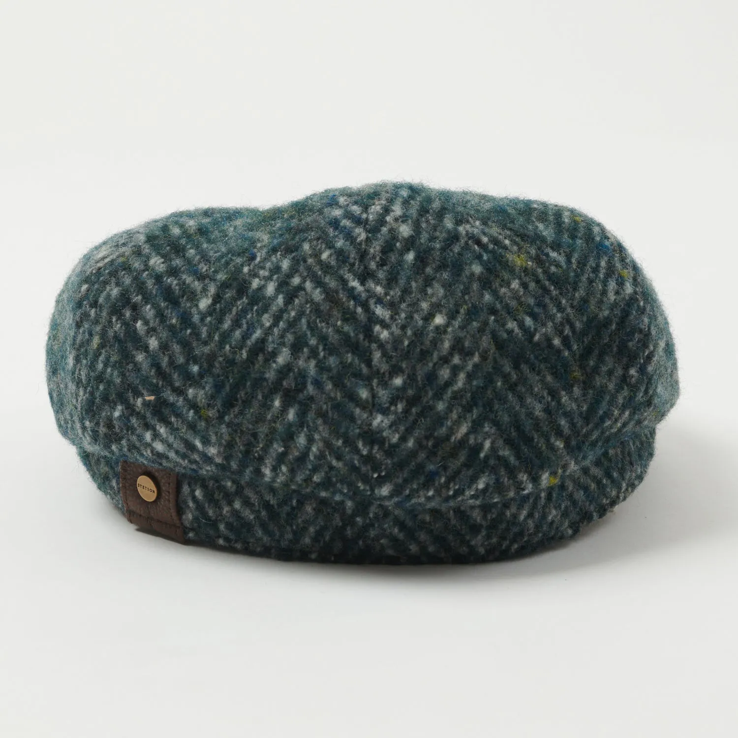 Stetson Hatteras Herringbone Flat Cap - Blue sold by Son of a Stag product image thumbnail 3
