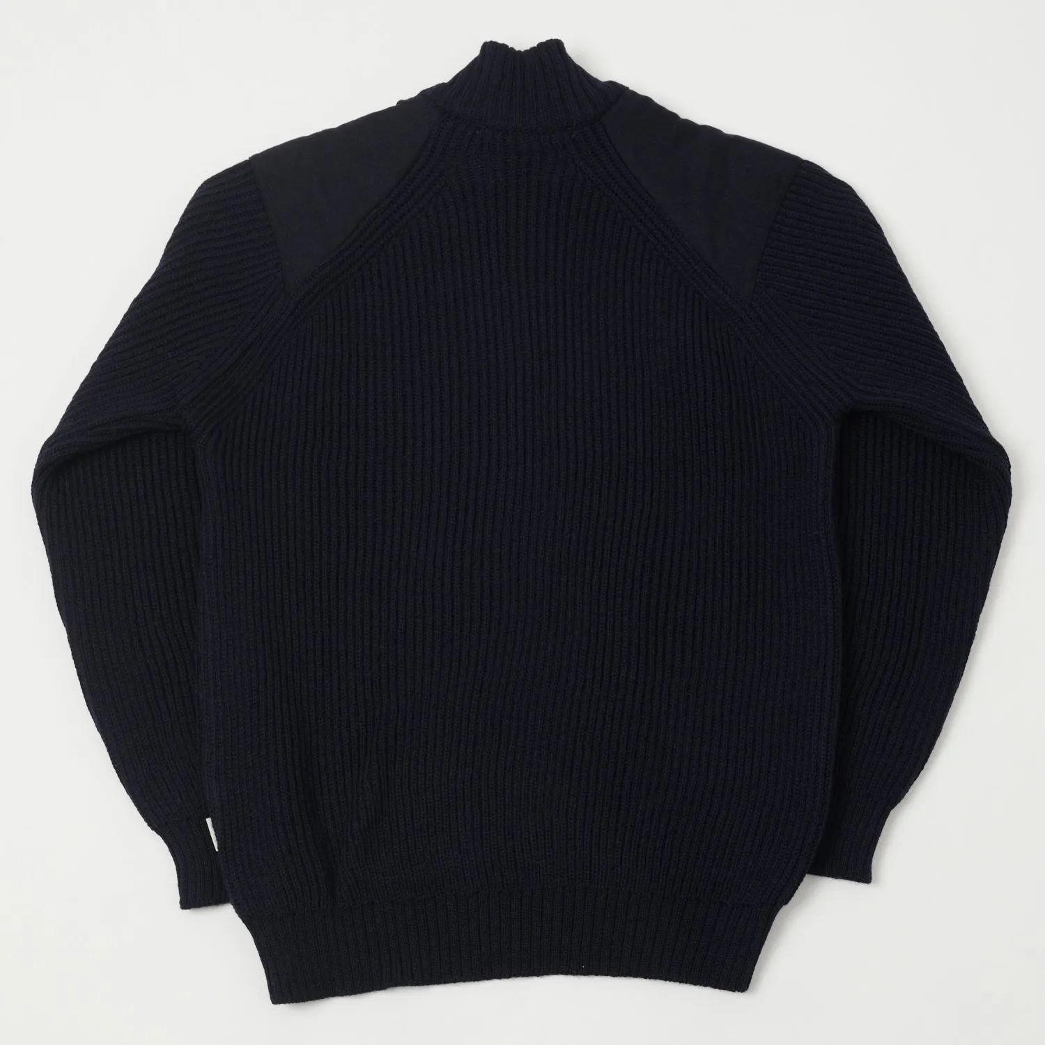 Peregrine Foxton Quarter Zip Jumper - Navy sold by Son of a Stag product image thumbnail 5