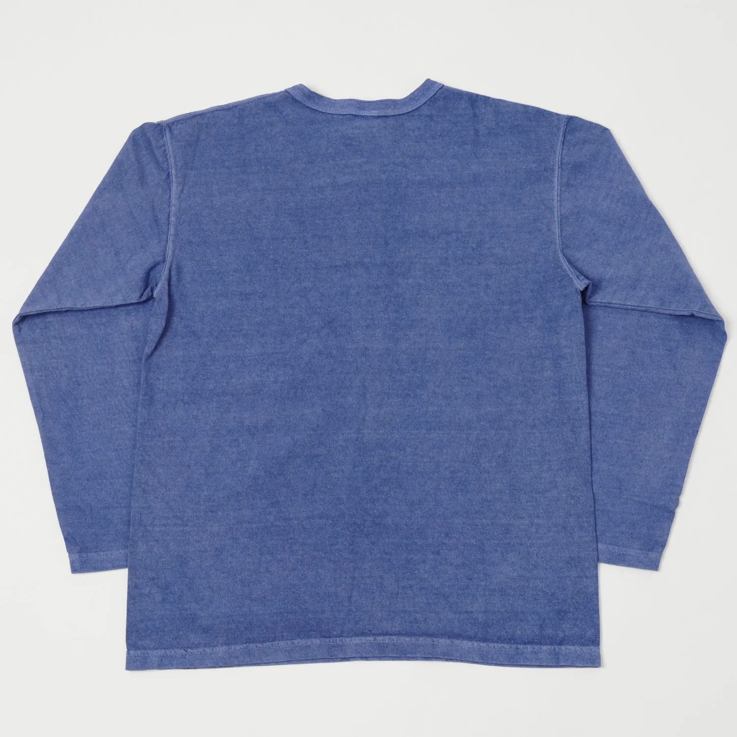 Good On Long Sleeve Henley - Lt Purple sold by Son of a Stag product image thumbnail 4