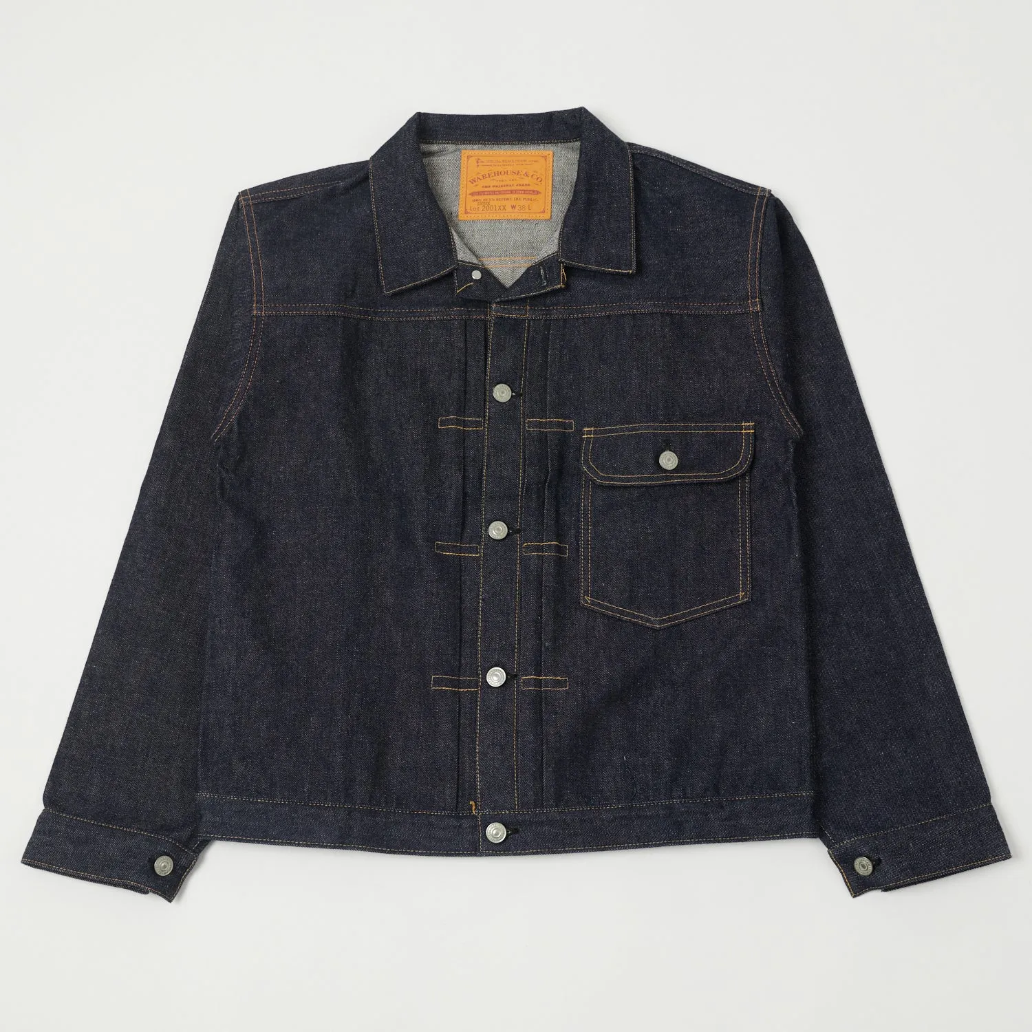 Warehouse & Co 2001XX (2000XX) 1947 Model Type I Denim Jacket - Raw sold by Son of a Stag