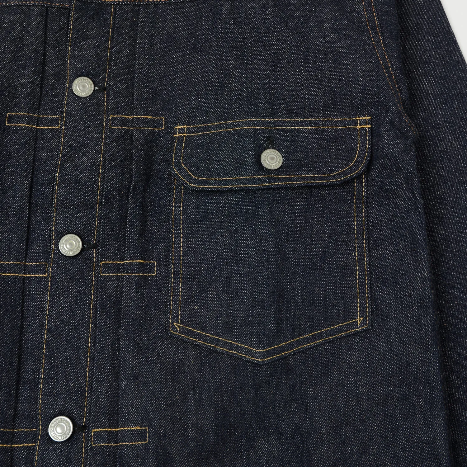 Warehouse & Co 2001XX (2000XX) 1947 Model Type I Denim Jacket - Raw sold by Son of a Stag product image thumbnail 4