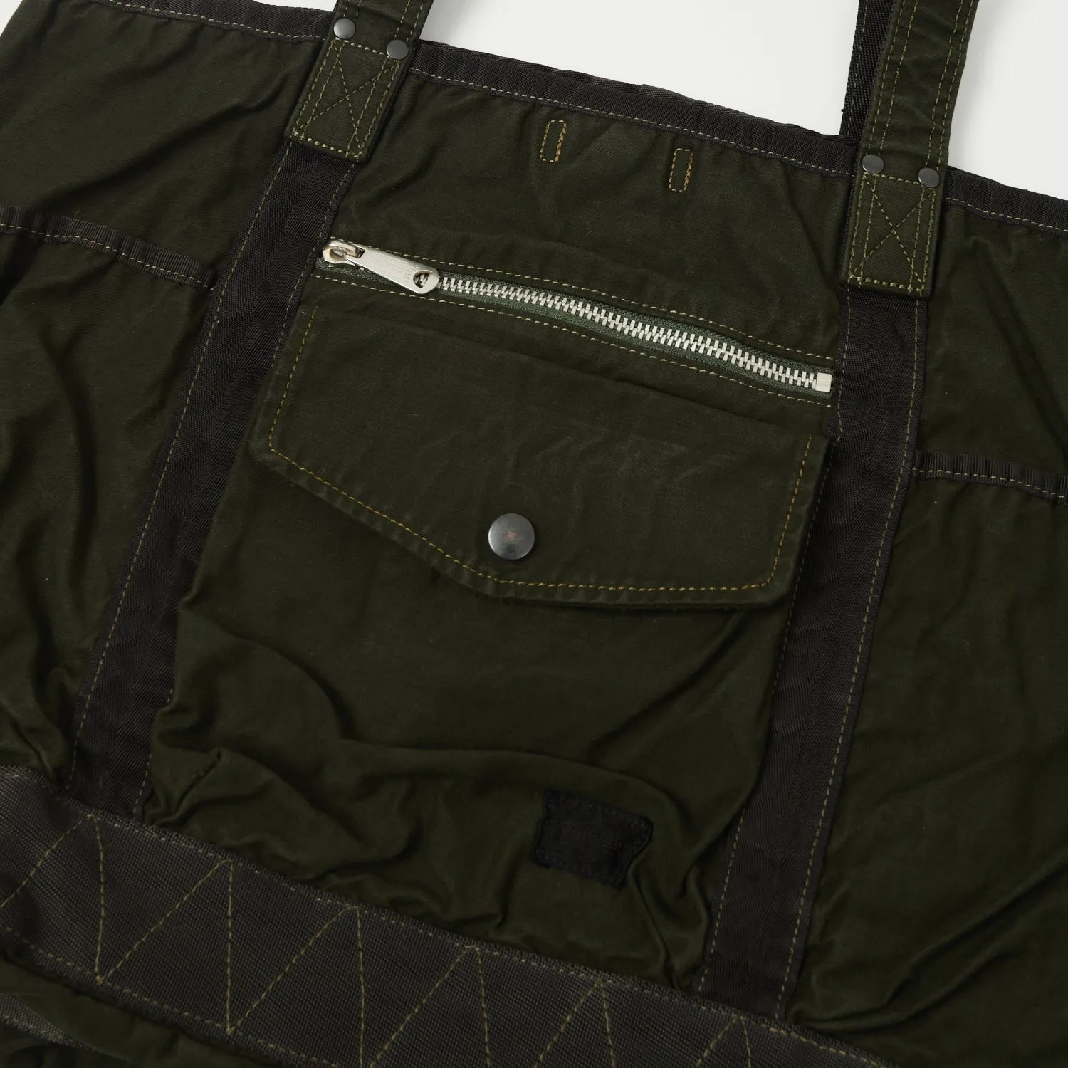 Porter-Yoshida & Co. Crag Tote Bag - Khaki sold by Son of a Stag product image thumbnail 5