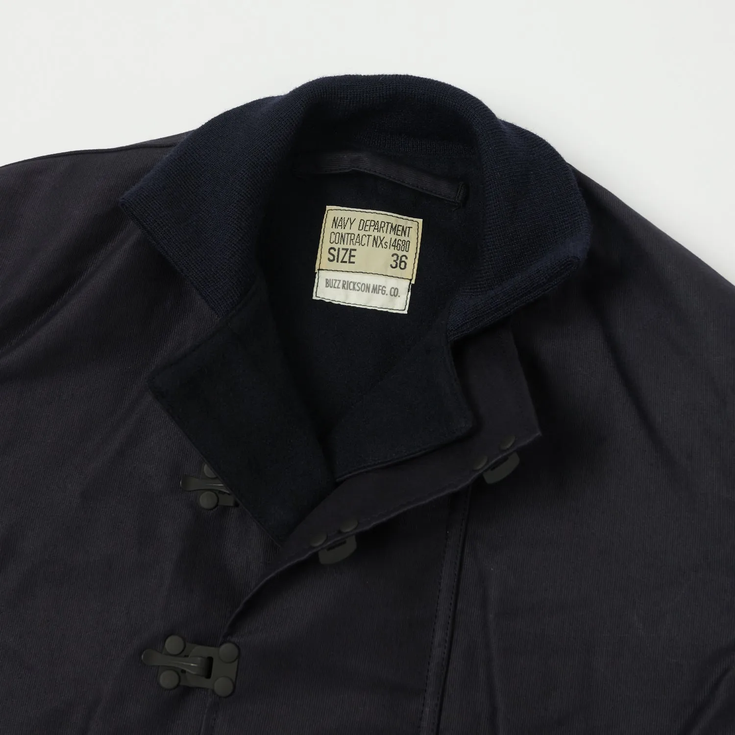 Buzz Rickson's U.S. Navy Hook Deck Jacket - Navy sold by Son of a Stag product image thumbnail 2