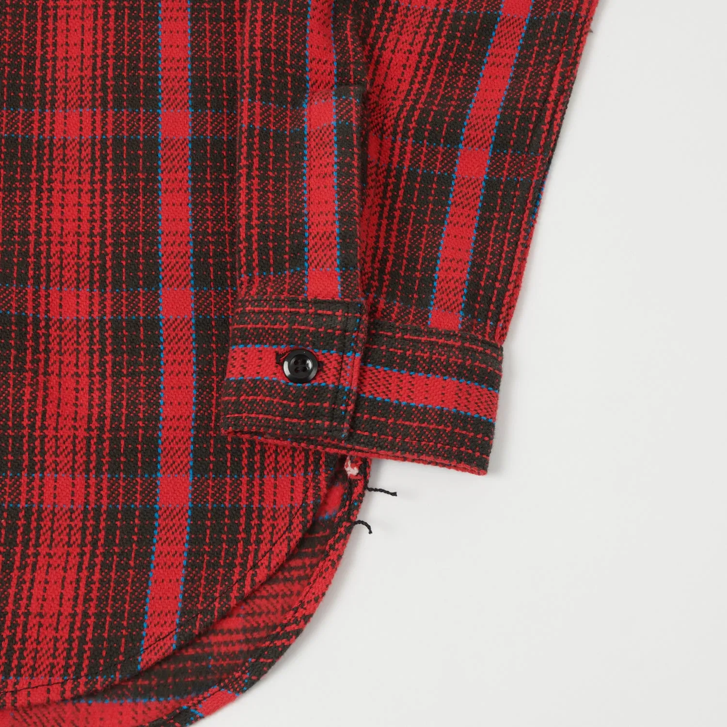 Warehouse & Co 3104 Plaid Flannel Shirt - Red sold by Son of a Stag product image thumbnail 4