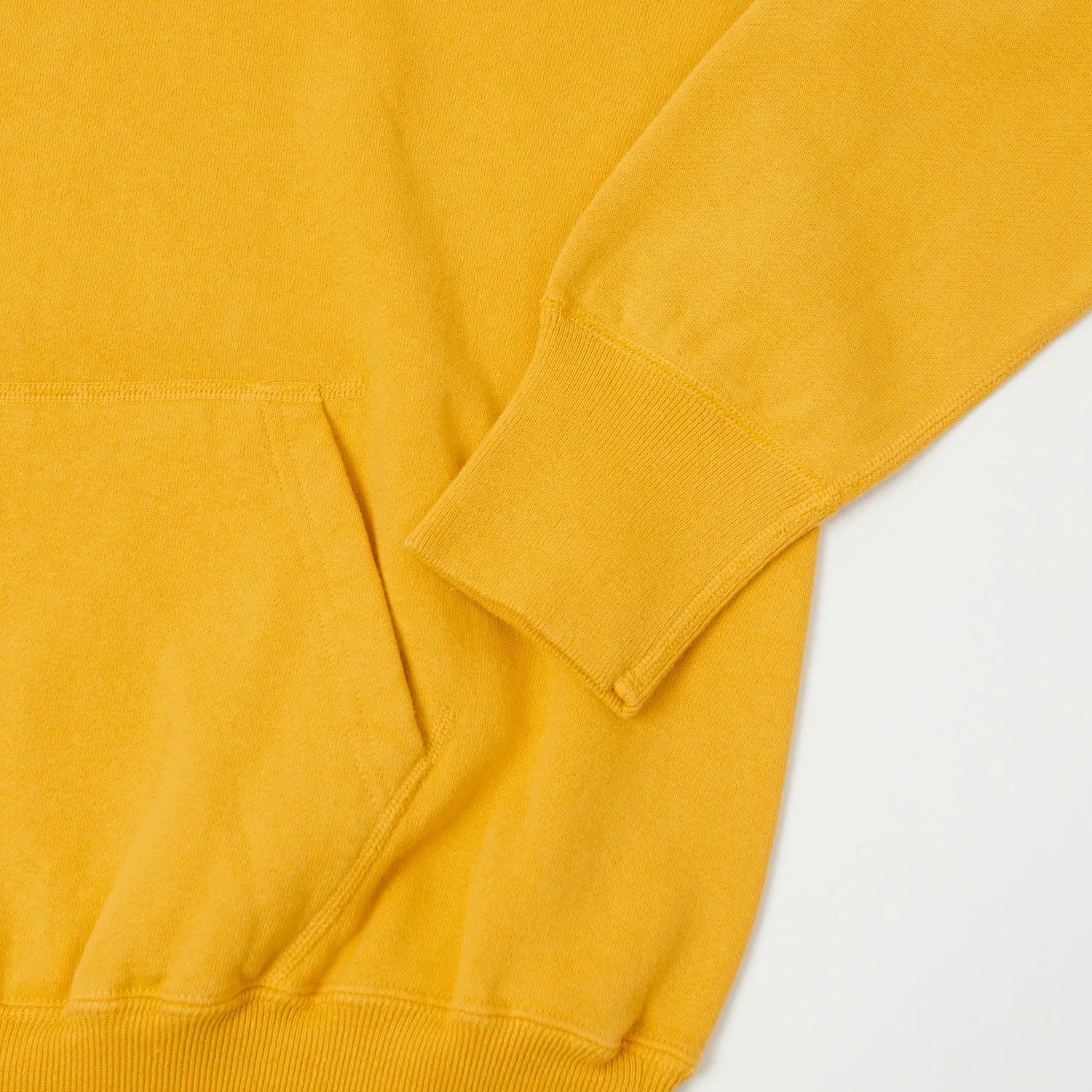Warehouse & Co 462 Raglan Sleeve Hooded Sweatshirt - Yellow sold by Son of a Stag product image thumbnail 3
