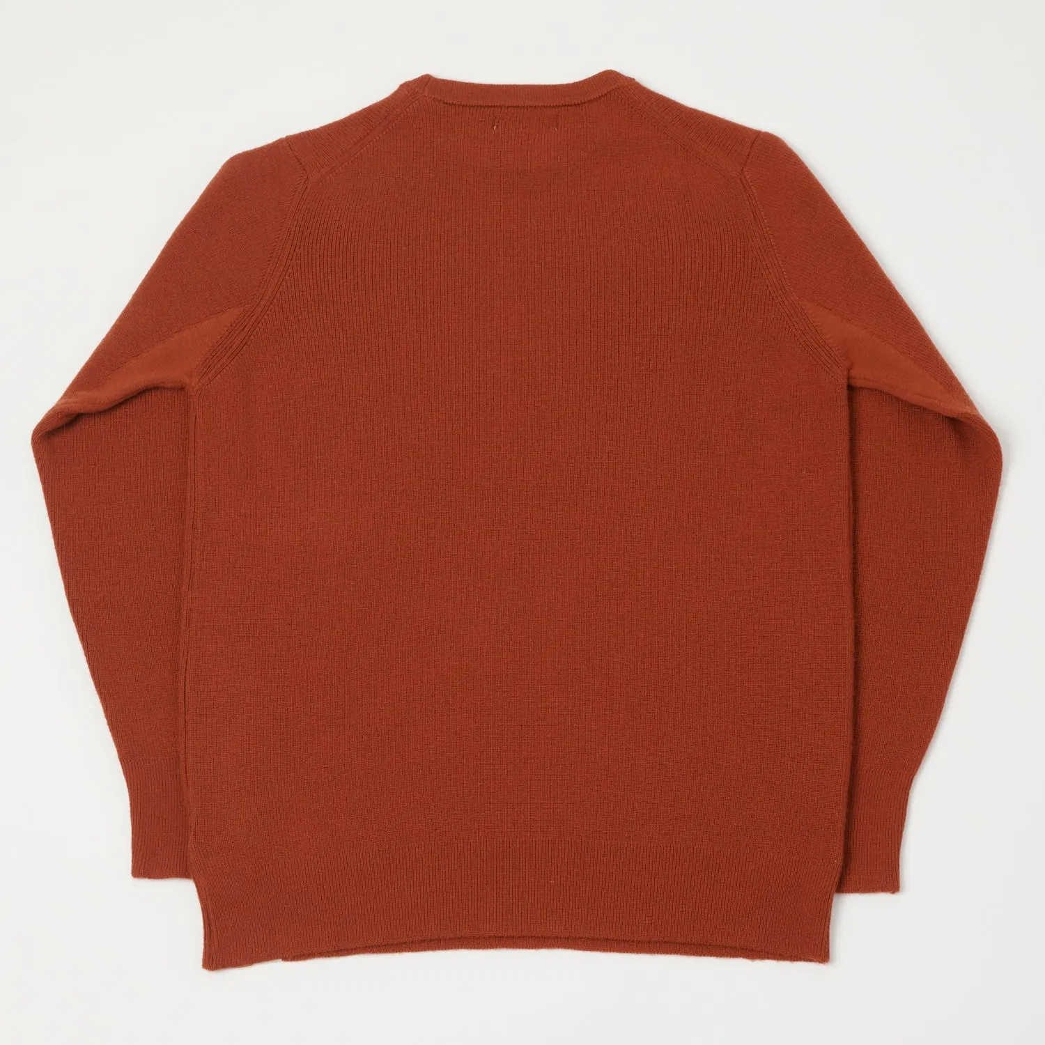 Merz b. Schwanen 'Good Basics' Ribbed Merino Wool Pullover - Clay sold by Son of a Stag product image thumbnail 4