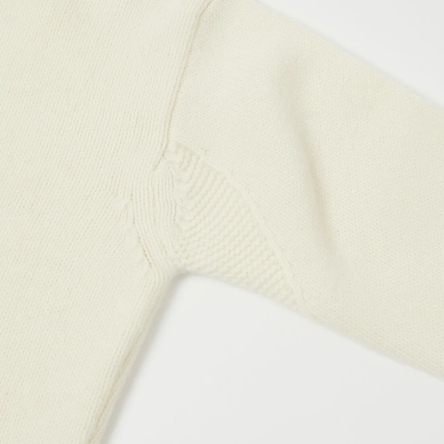 Merz b. Schwanen 'Good Basics' Wool Cashmere Knit Turtleneck - Nature sold by Son of a Stag product image thumbnail 3