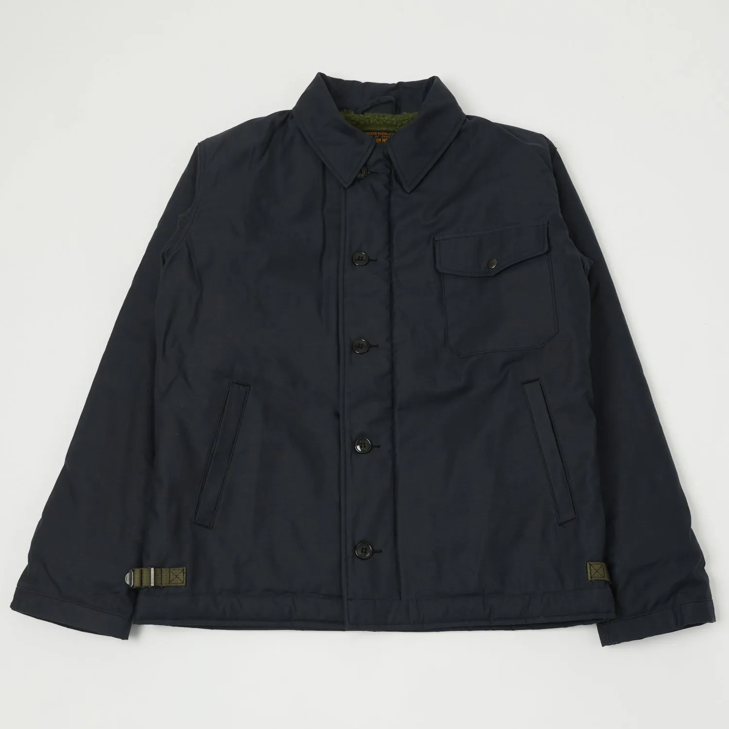 Buzz Rickson's U.S. Navy A-2 Civilian Model Deck Jacket - Navy sold by Son of a Stag