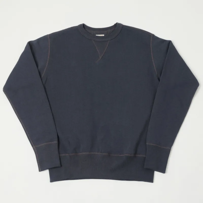 TOYS McCOY Set-in Sleeve Sweatshirt - Navy Grey sold by Son of a Stag