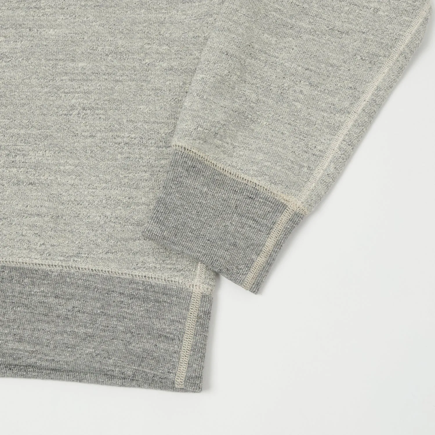 Jackman GG Crewneck Sweatshirt - Heather Grey sold by Son of a Stag product image thumbnail 3
