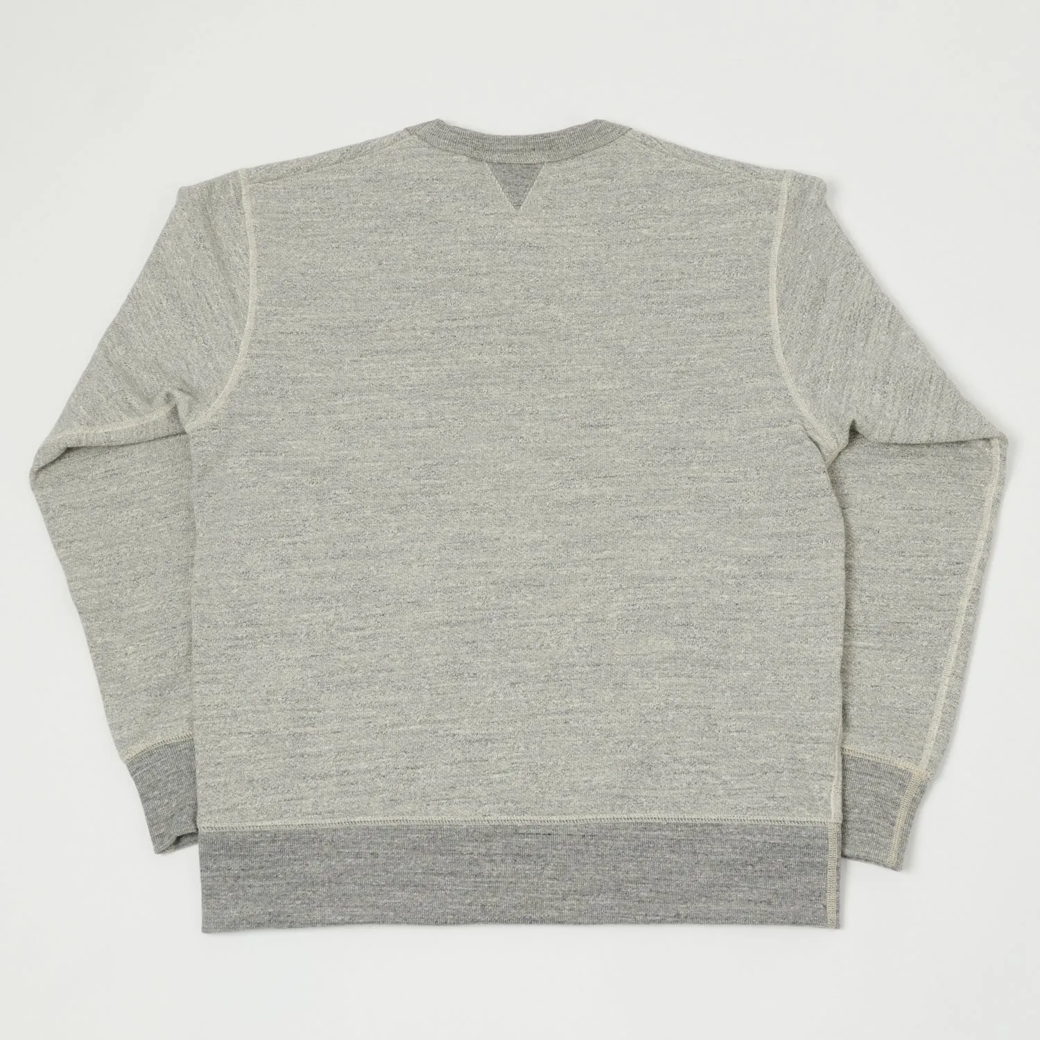 Jackman GG Crewneck Sweatshirt - Heather Grey sold by Son of a Stag product image thumbnail 4