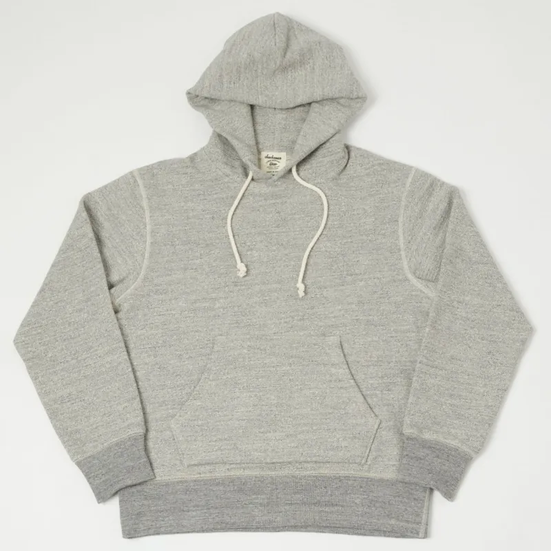 Jackman GG Pullover Sweat Parka - Heather Grey sold by Son of a Stag