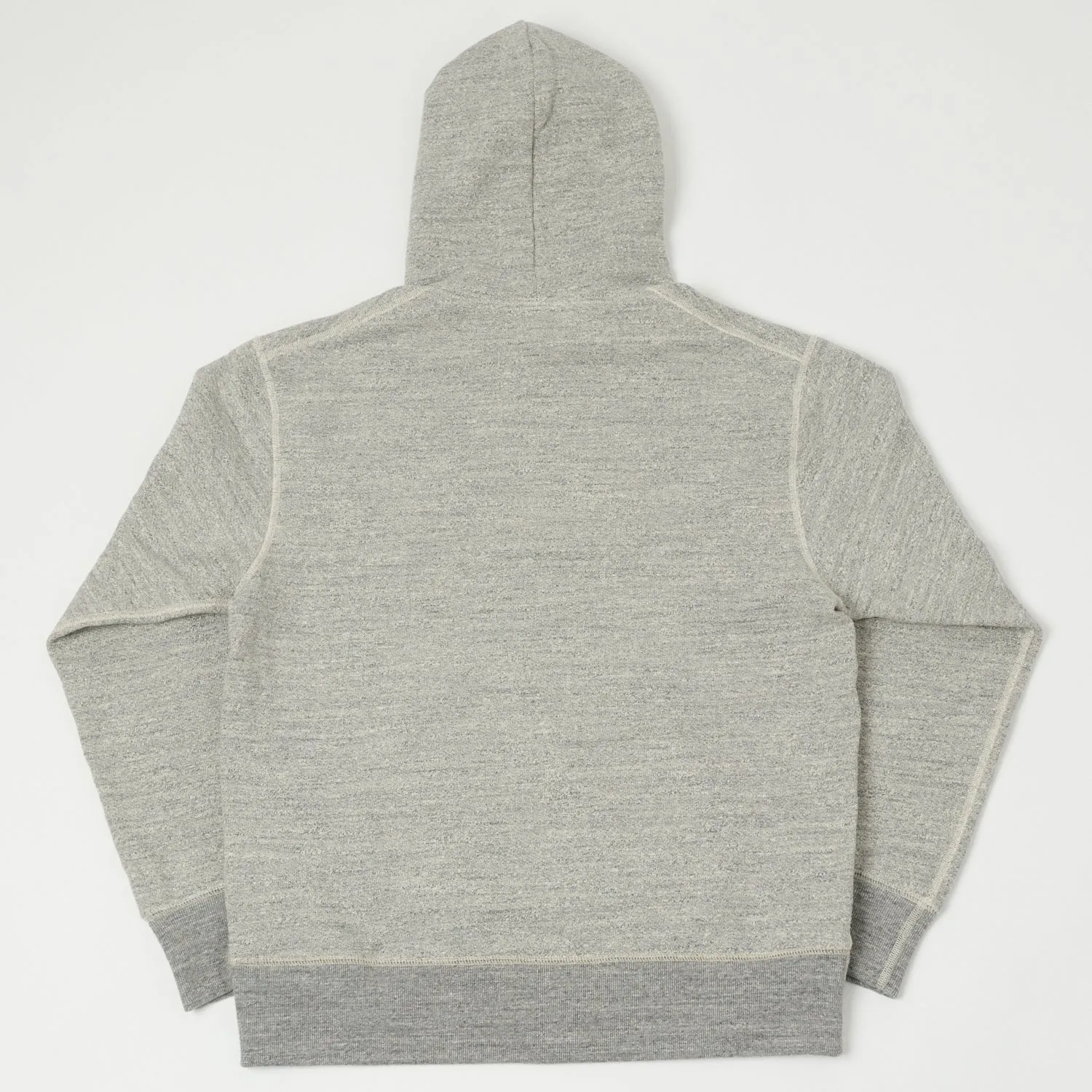 Jackman GG Pullover Sweat Parka - Heather Grey sold by Son of a Stag product image thumbnail 5