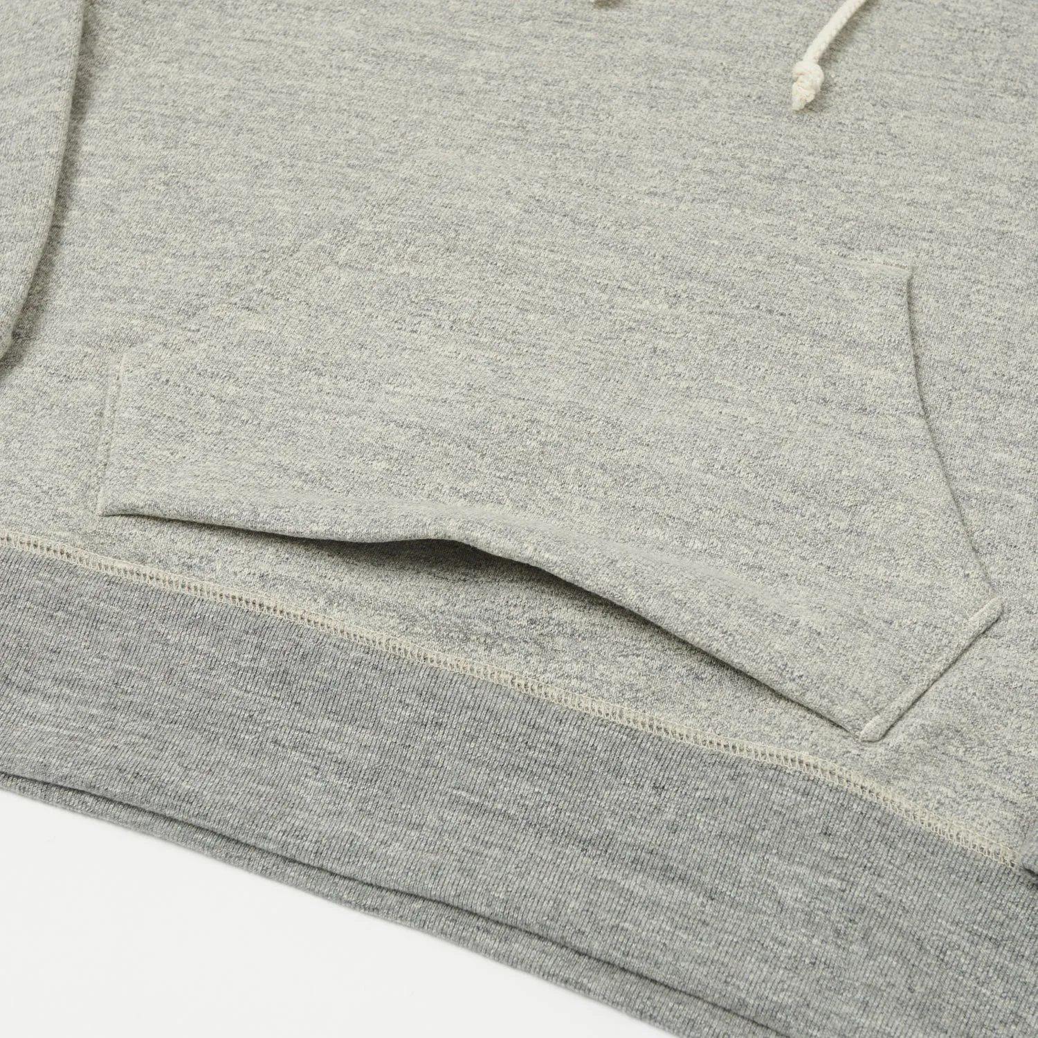 Jackman GG Pullover Sweat Parka - Heather Grey sold by Son of a Stag product image thumbnail 4