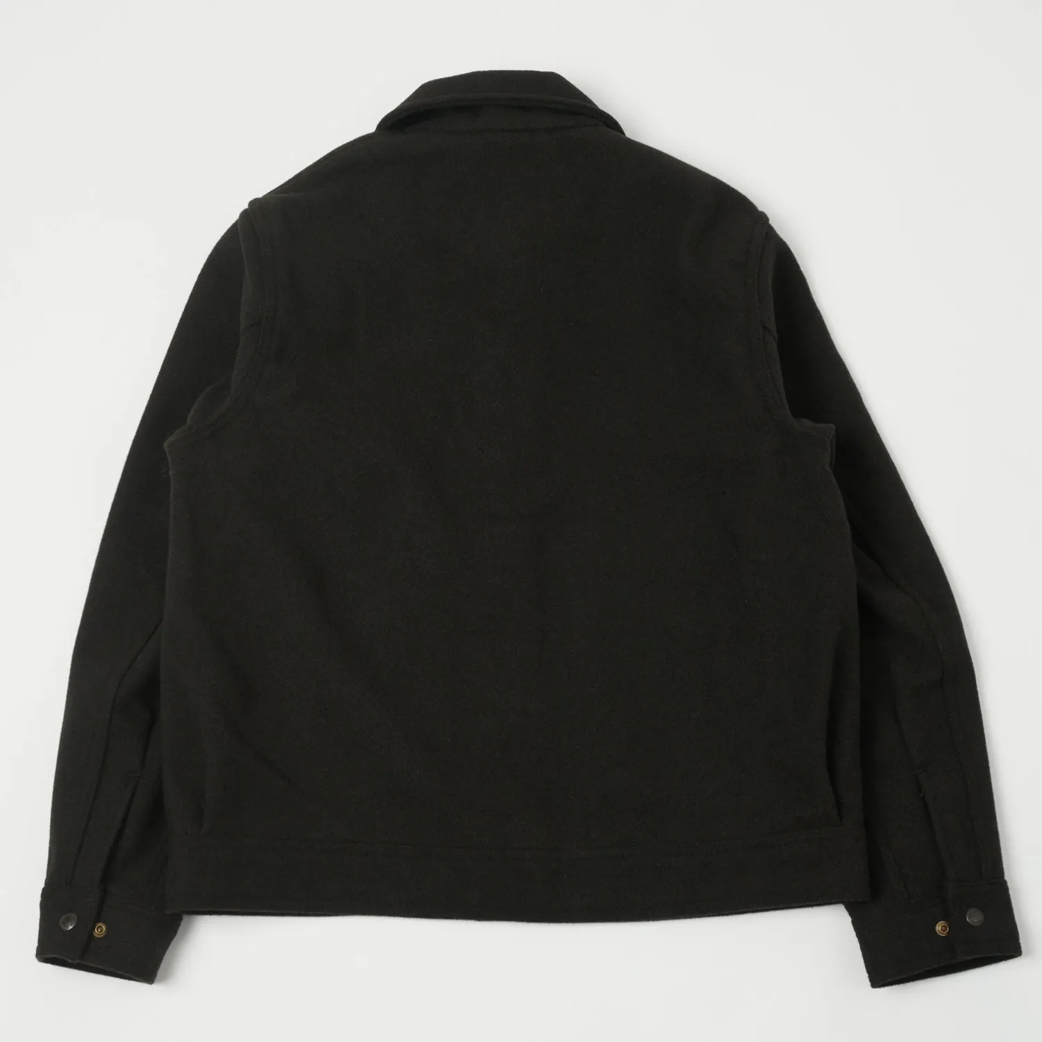Filson Mackinaw Wool Work Jacket - Peat Black sold by Son of a Stag product image thumbnail 5