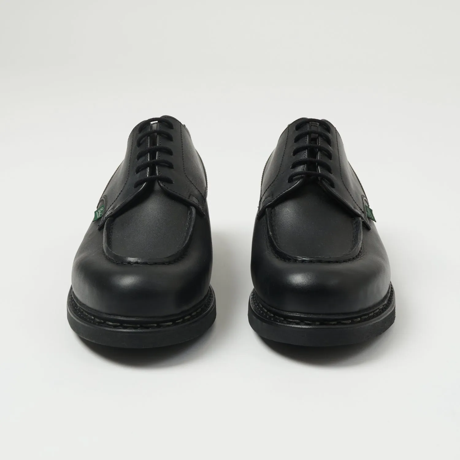 Paraboot Chambord Tex Shoe - Black Lisse Noir sold by Son of a Stag product image thumbnail 3