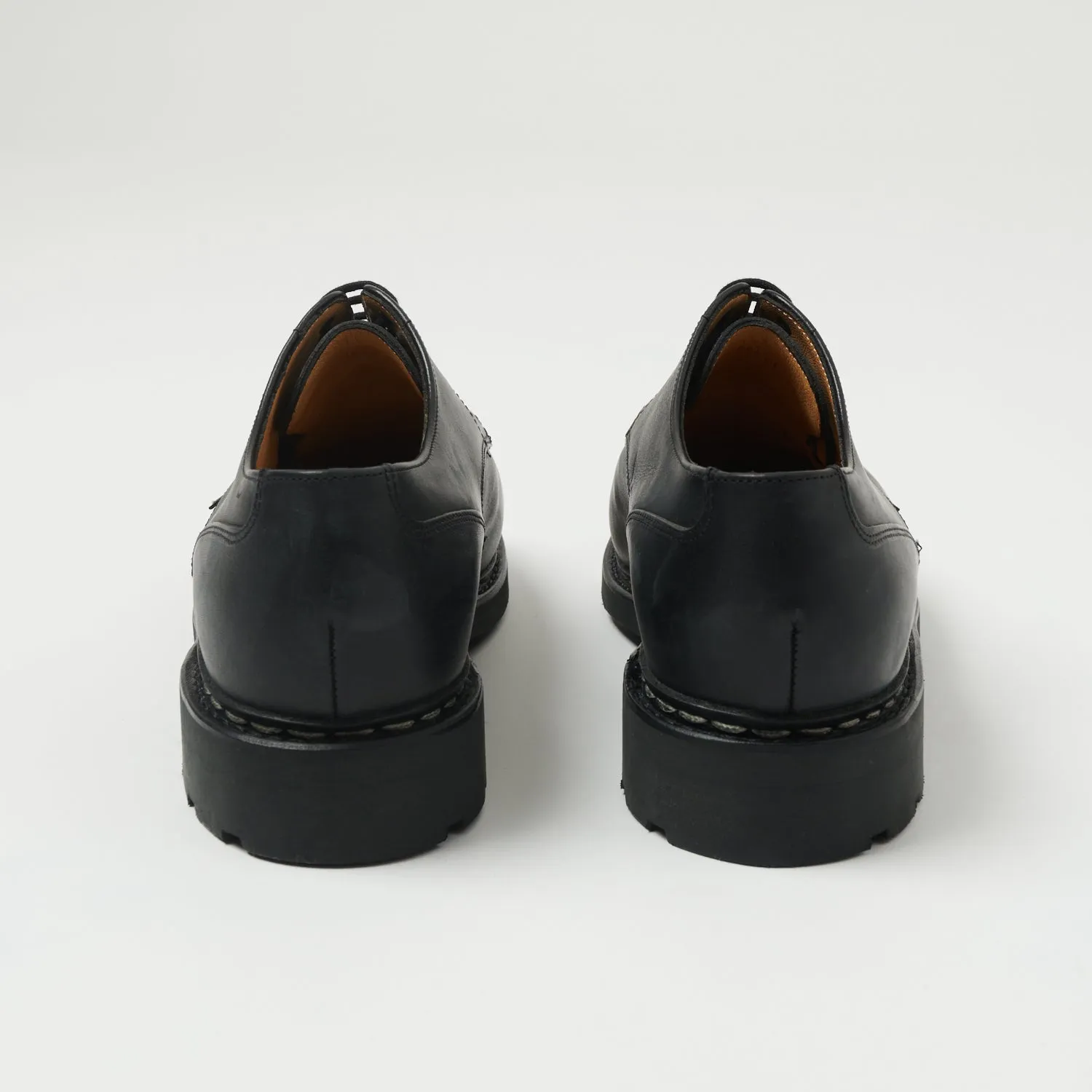 Paraboot Chambord Tex Shoe - Black Lisse Noir sold by Son of a Stag product image thumbnail 4
