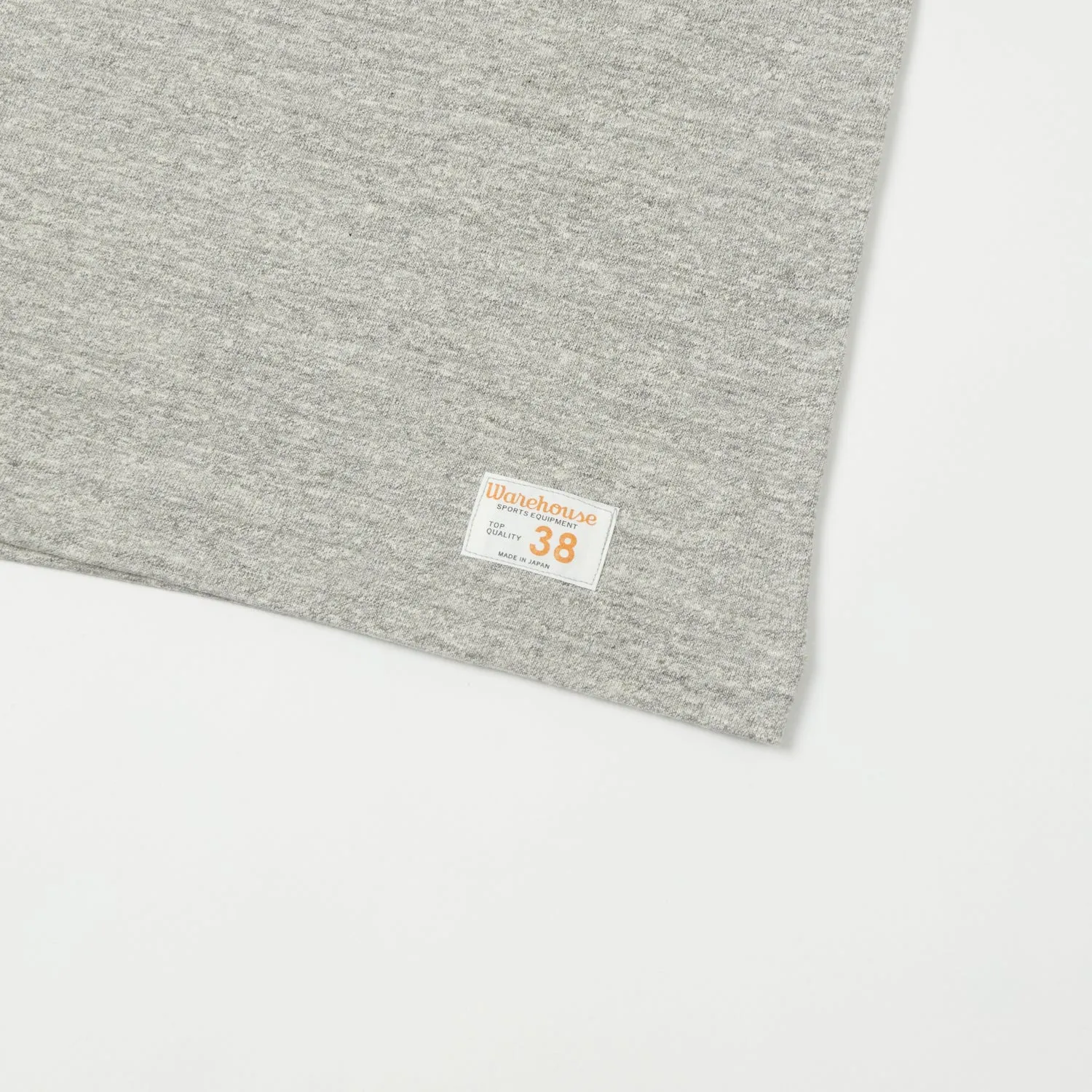 Warehouse & Co 4063 'West Lake' 3/4 Sleeve Football T-Shirt - Heather Grey sold by Son of a Stag product image thumbnail 3