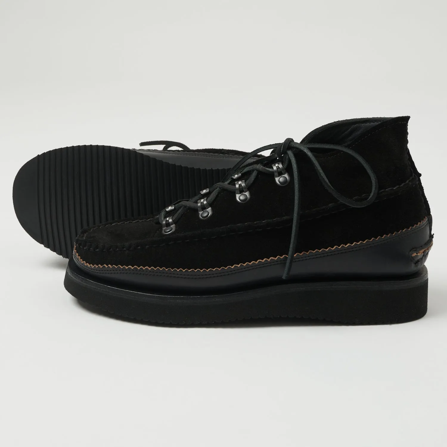 Yuketen Handsewn Tokyo DB Chukka w/21 Boot - FO Nero x G Black sold by Son of a Stag product image thumbnail 2