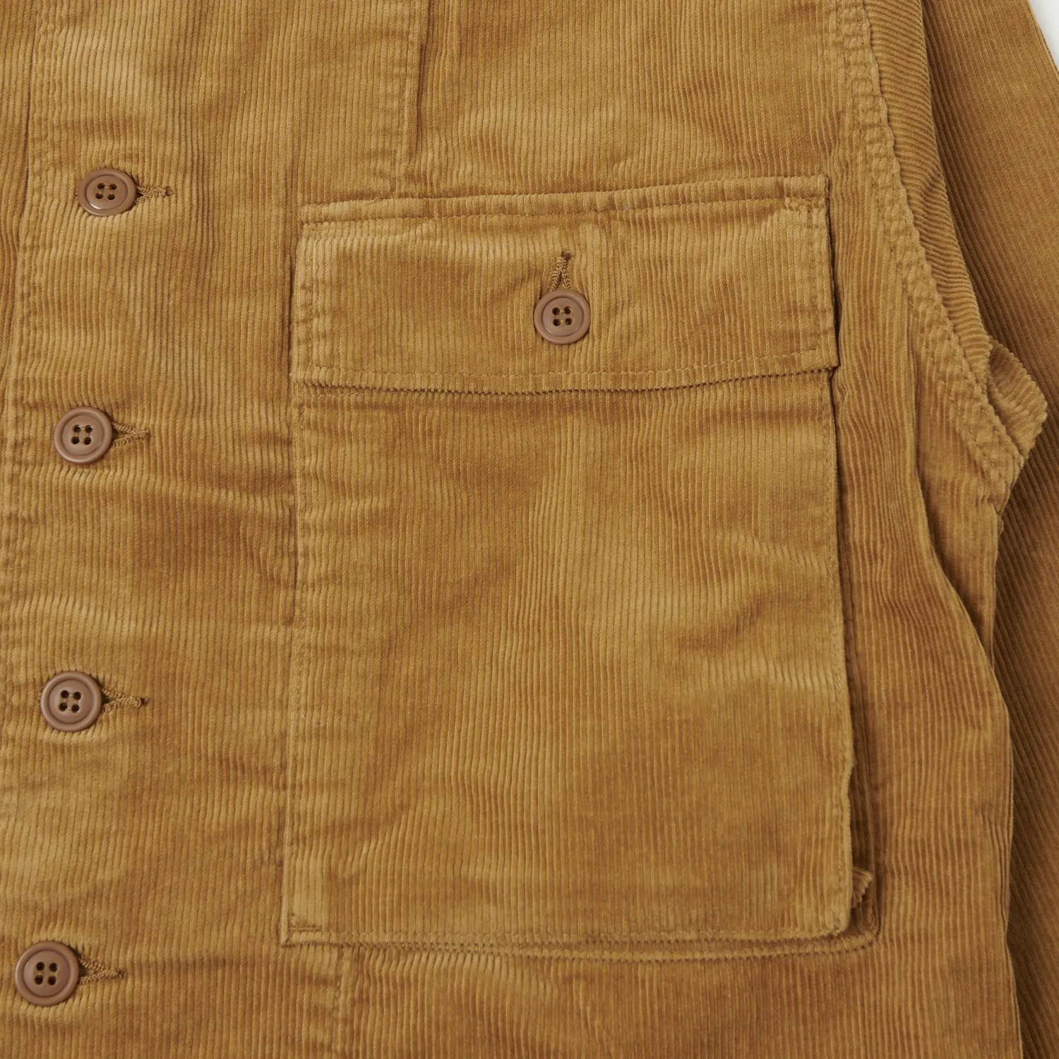 Full Count 2023 Corduroy Military Jacket - Camel sold by Son of a Stag product image thumbnail 5