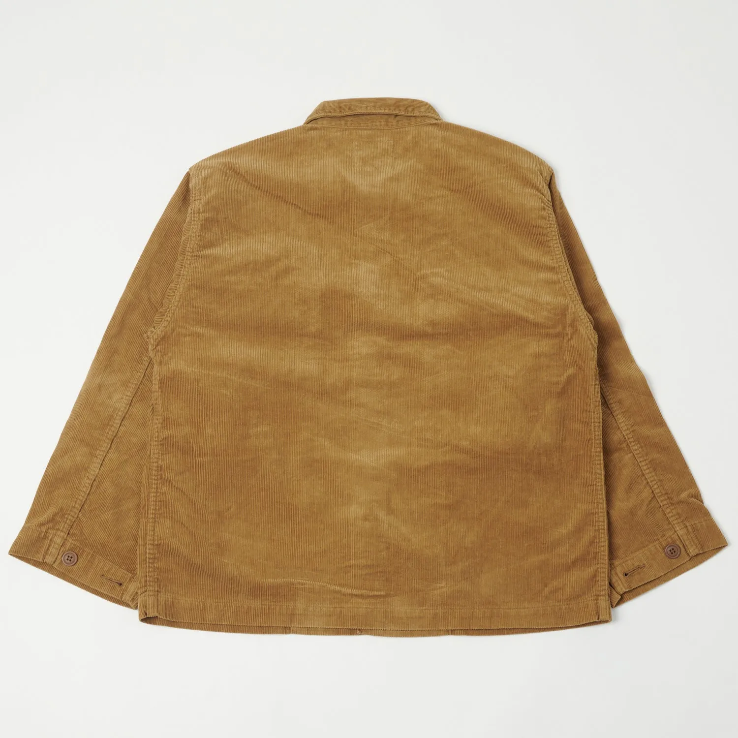 Full Count 2023 Corduroy Military Jacket - Camel sold by Son of a Stag product image thumbnail 3