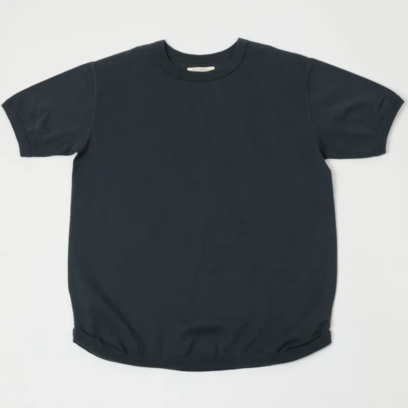 FULLCOUNT 5222 Flat Seam Heavyweight T-Shirt - Ink Black sold by Son of a Stag