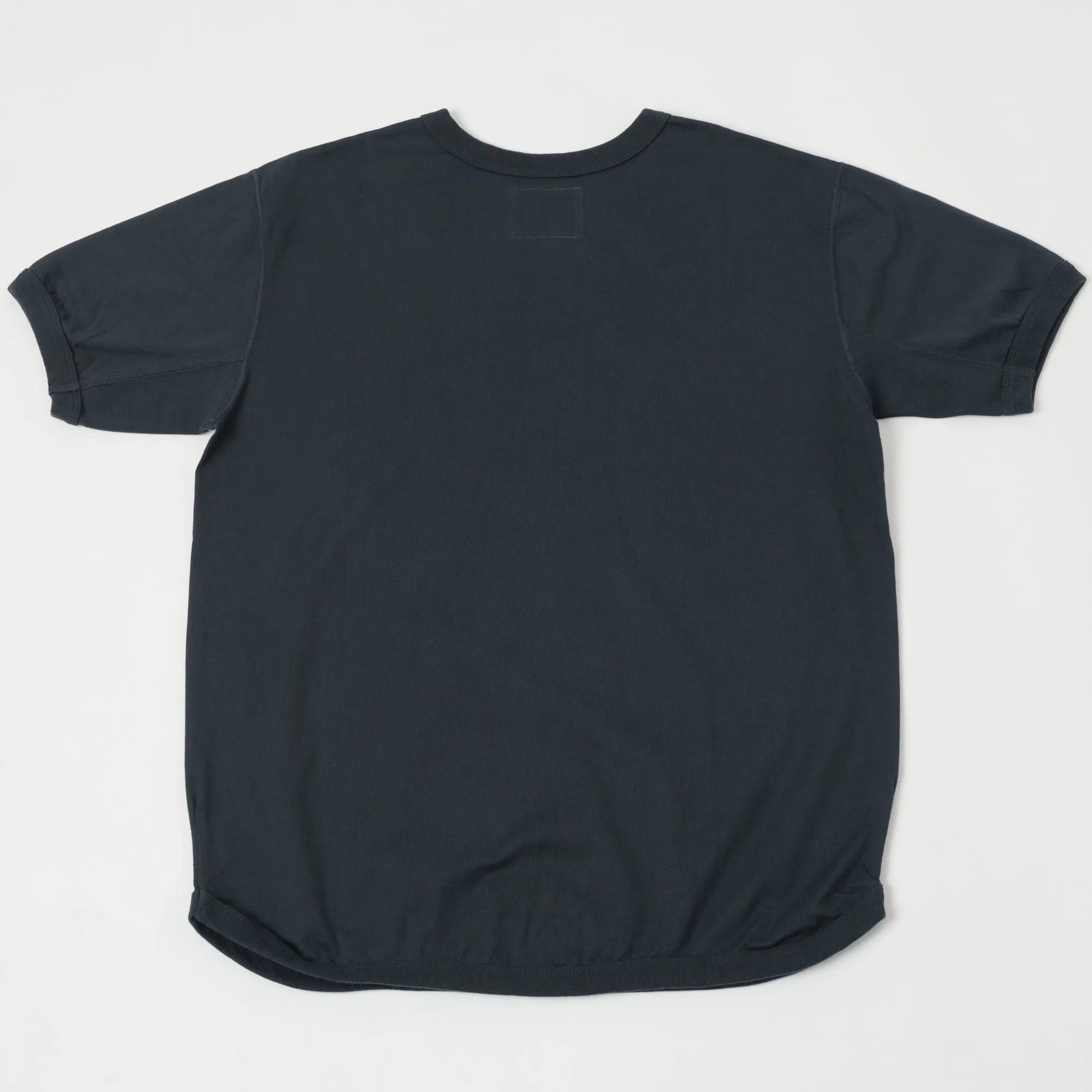 FULLCOUNT 5222 Flat Seam Heavyweight T-Shirt - Ink Black sold by Son of a Stag product image thumbnail 5