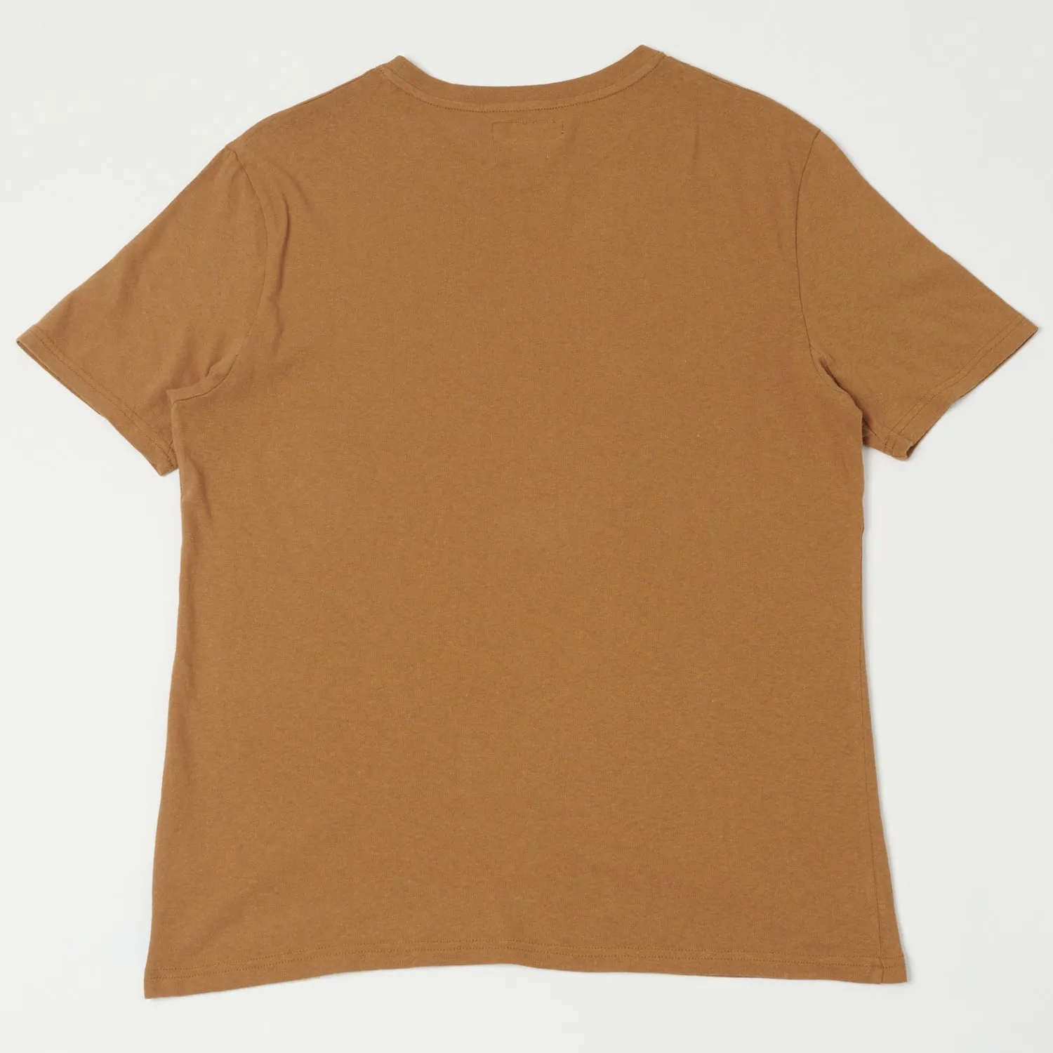 Merz b. Schwanen 'Good Basics' Vintage Wash T-Shirt - Amber sold by Son of a Stag product image thumbnail 5