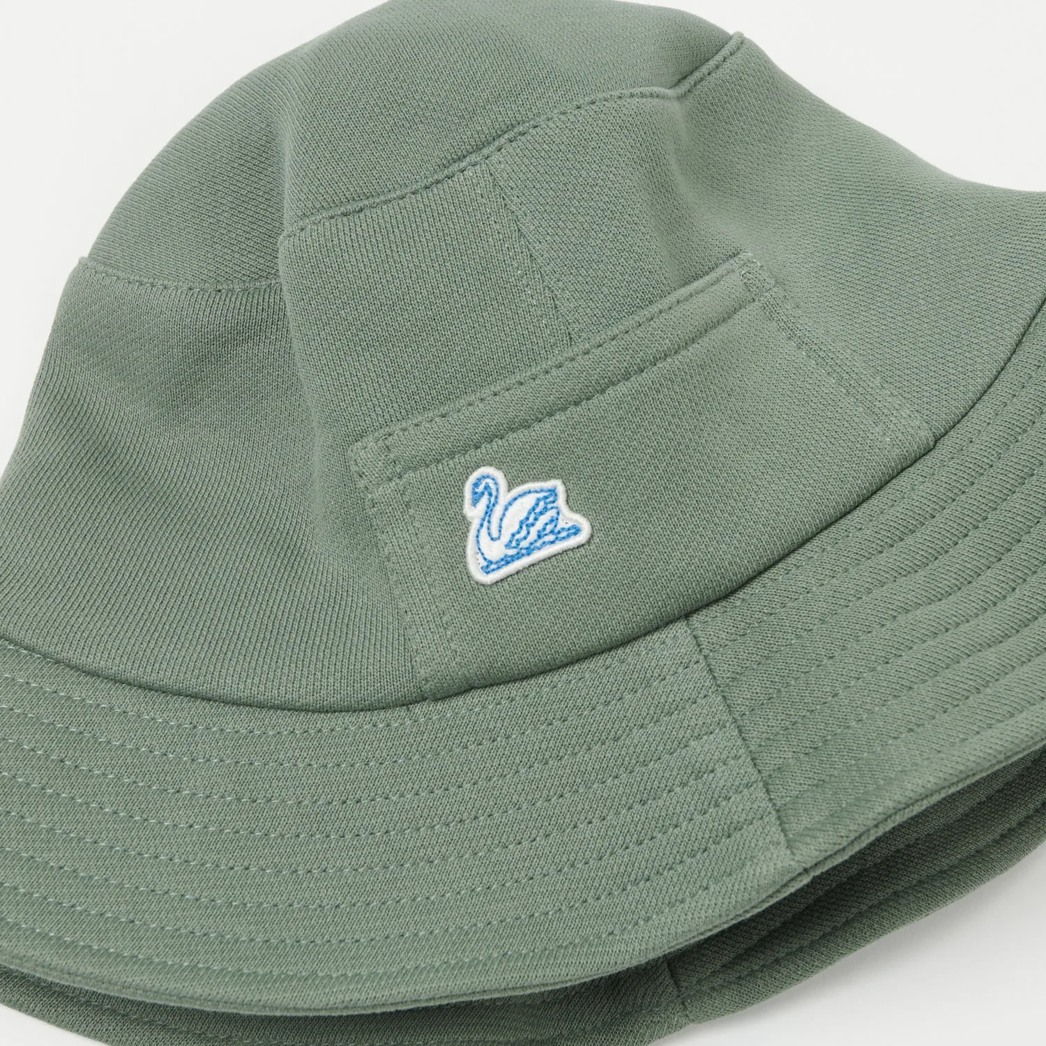 Merz b. Schwanen 'Good Basics' Bucket Hat - Green Stone sold by Son of a Stag product image thumbnail 2