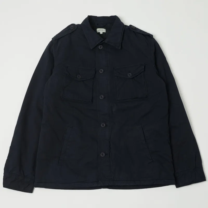 Hartford 'Jonah' Military Workers Jacket - Navy sold by Son of a Stag