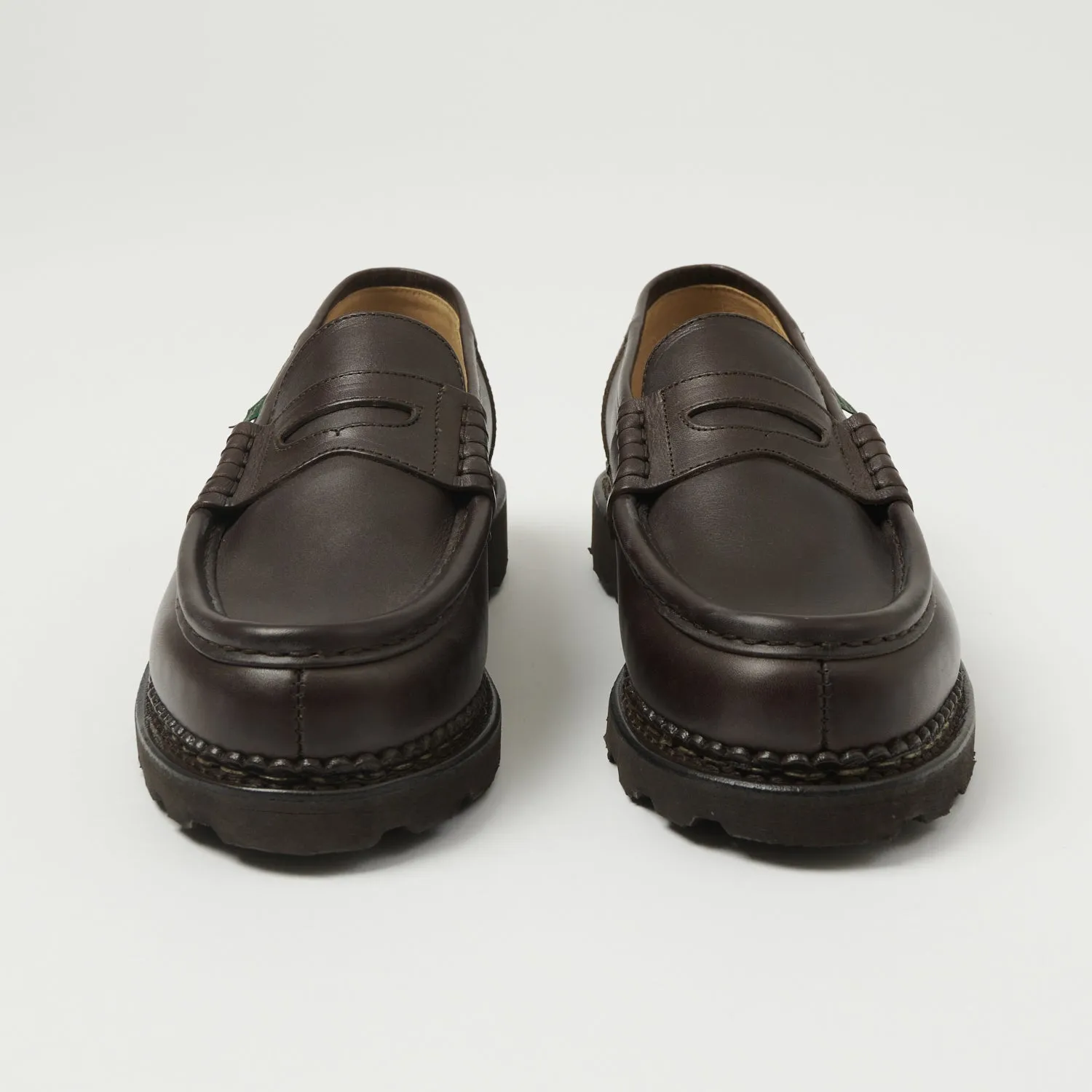 Paraboot Reims Marche Loafer - Lisse Café sold by Son of a Stag product image thumbnail 4