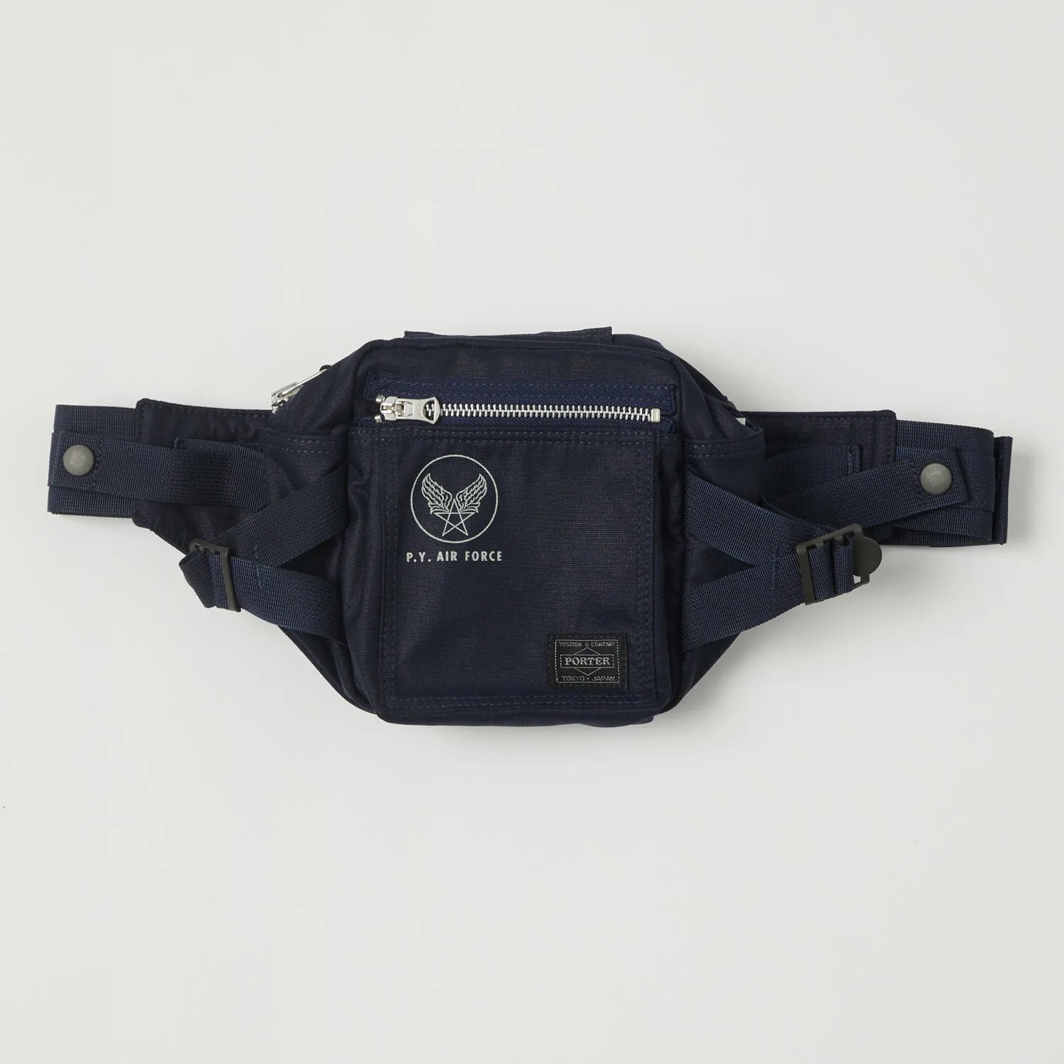 Porter-Yoshida & Co. Flying Ace Fanny Pack - Navy sold by Son of a Stag