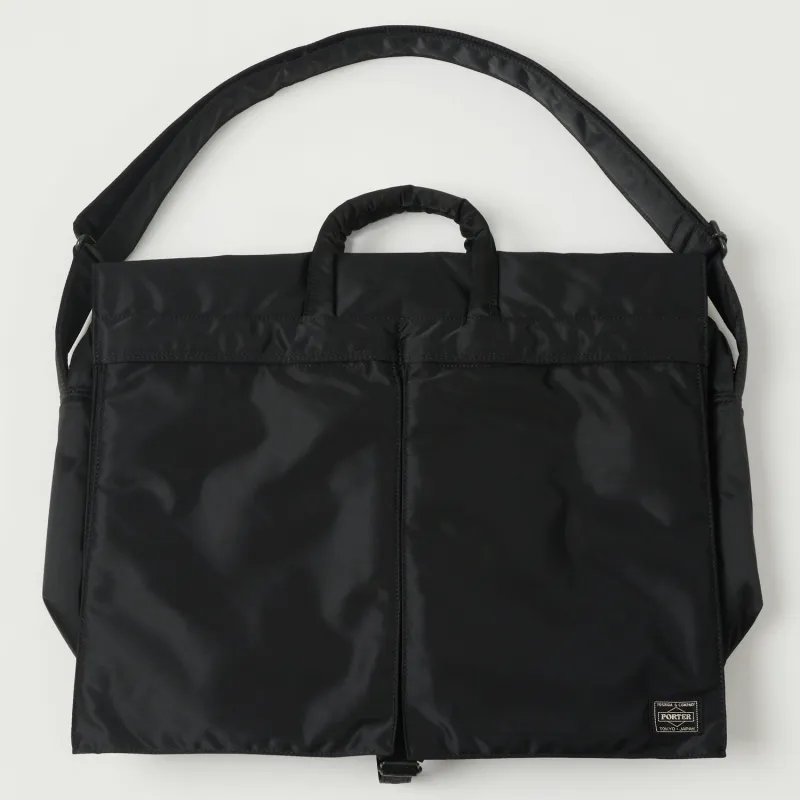 Porter-Yoshida & Co. Tanker 2-Way Shoulder Bag - Black sold by Son of a Stag