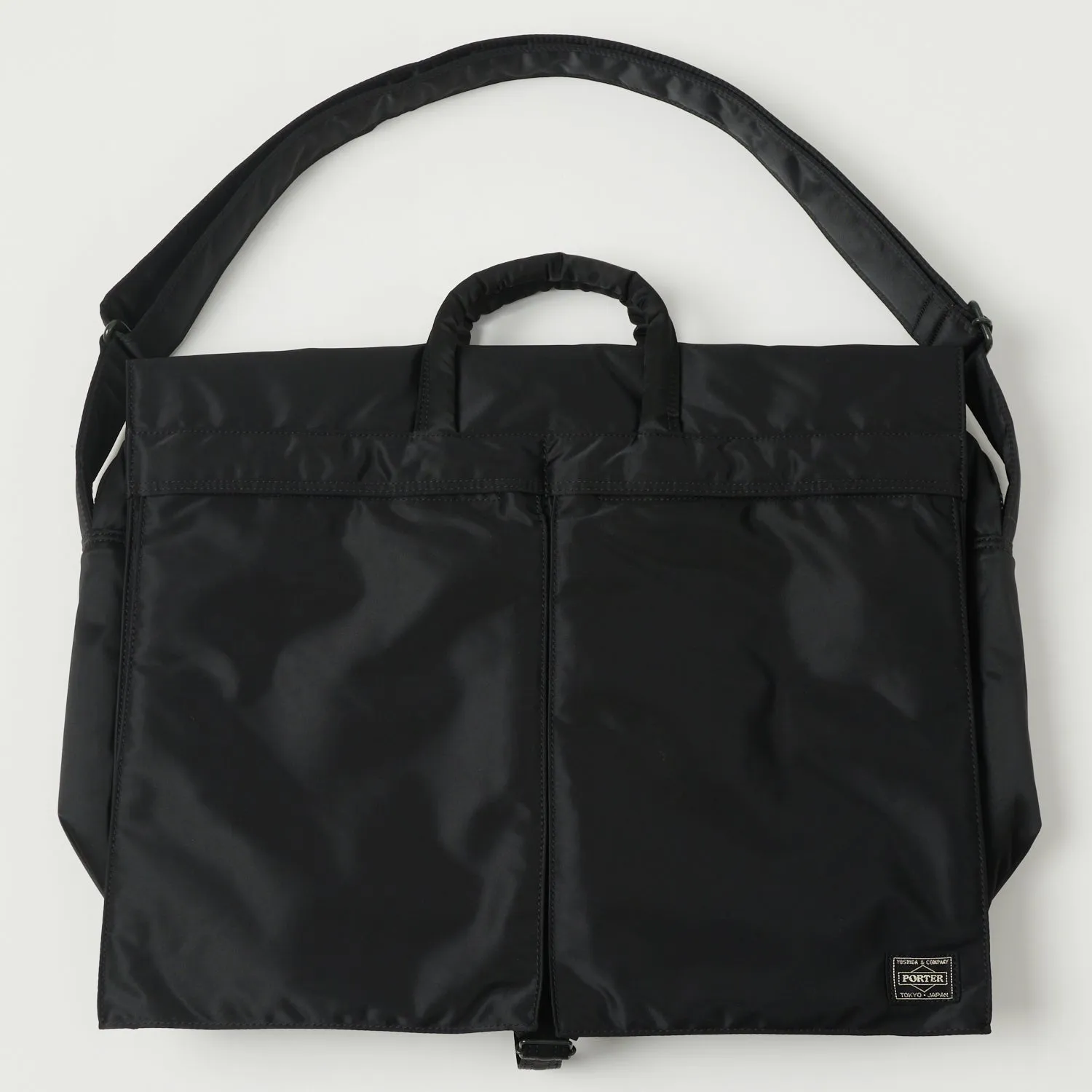 Porter-Yoshida & Co. Tanker 2-Way Shoulder Bag - Black sold by Son of a Stag