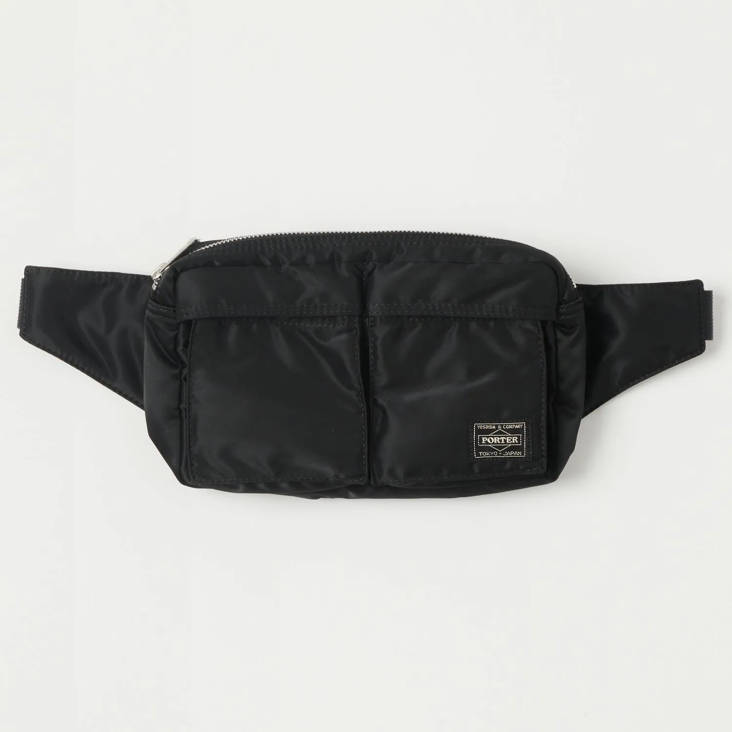 Porter-Yoshida & Co. Tanker Waist Bag - Black sold by Son of a Stag