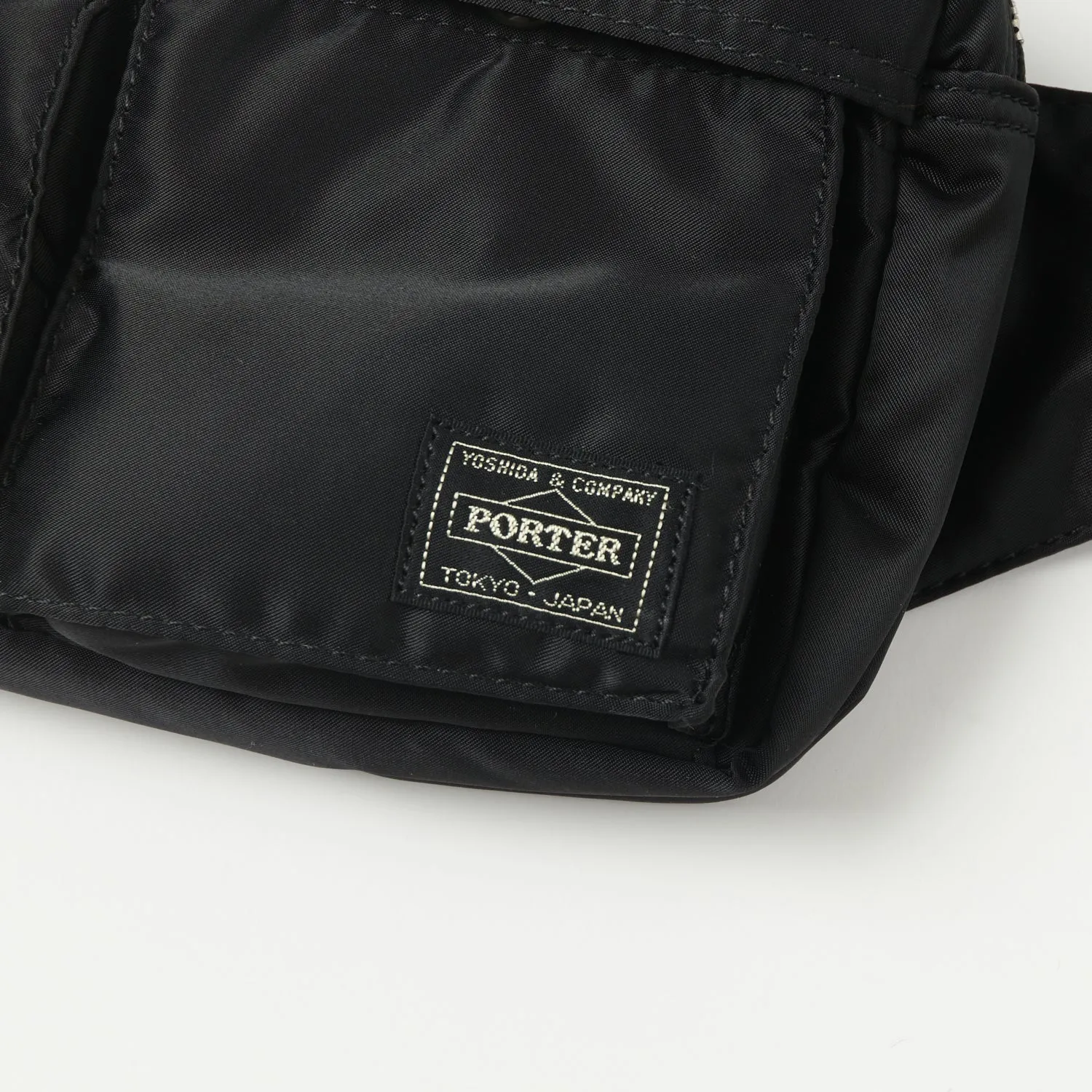 Porter-Yoshida & Co. Tanker Waist Bag - Black sold by Son of a Stag product image thumbnail 2