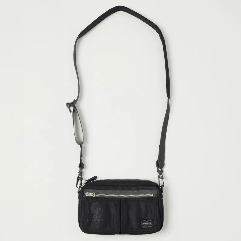 Porter-Yoshida & Co. Flying Ace 2Way Shoulder Bag - Black sold by Son of a Stag