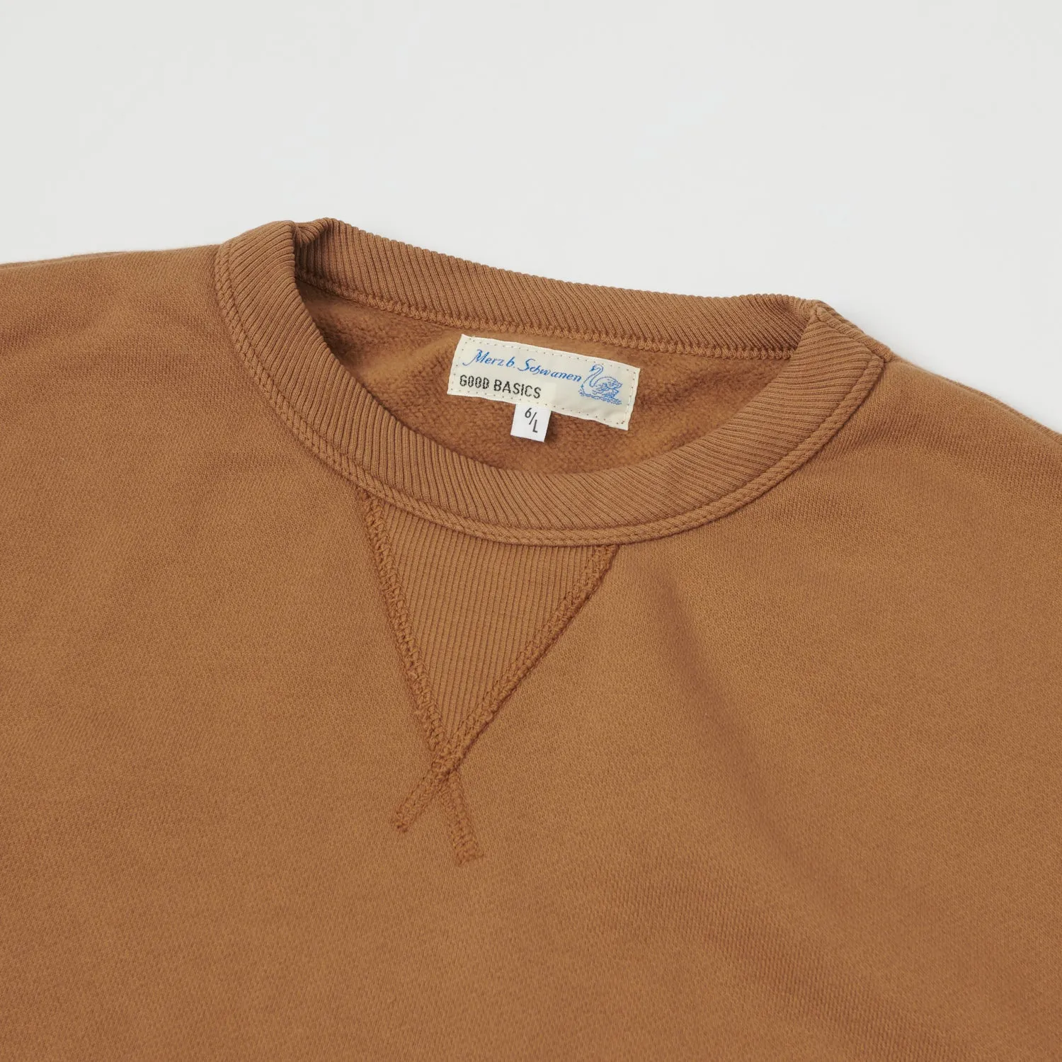 Merz b. Schwanen 'Good Basics' Athletic Sweatshirt - Amber sold by Son of a Stag product image thumbnail 2