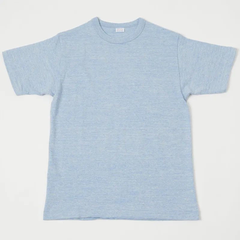 Warehouse & Co 4096 Cotton Rayon T-Shirt - Heather Blue sold by Son of a Stag