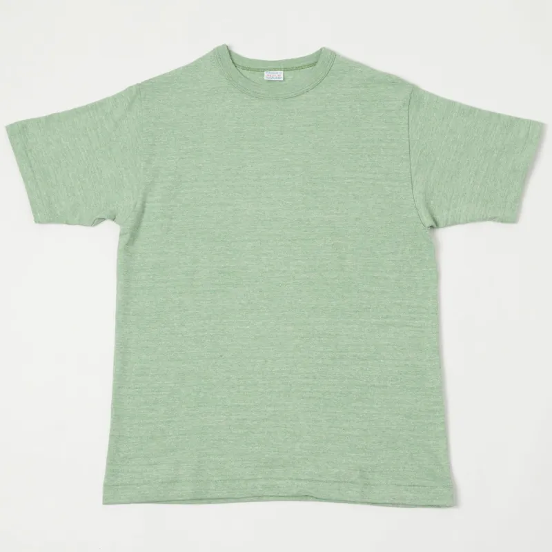 Warehouse & Co 4096 Cotton Rayon T-Shirt - Heather Green made by WAREHOUSE & CO.