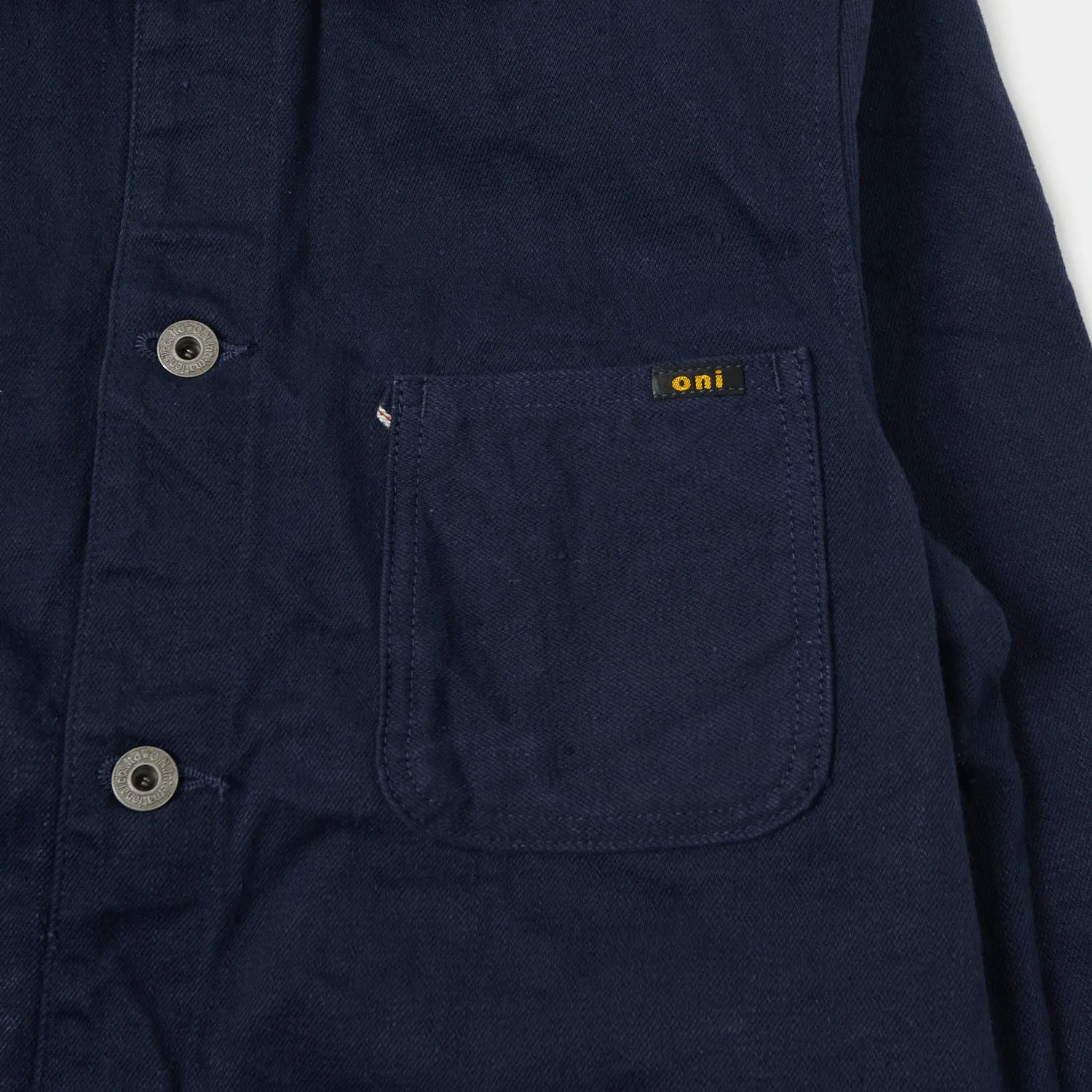 ONI Denim 03501-FRNVSF Sulfur Coverall Jacket - Navy sold by Son of a Stag product image thumbnail 3