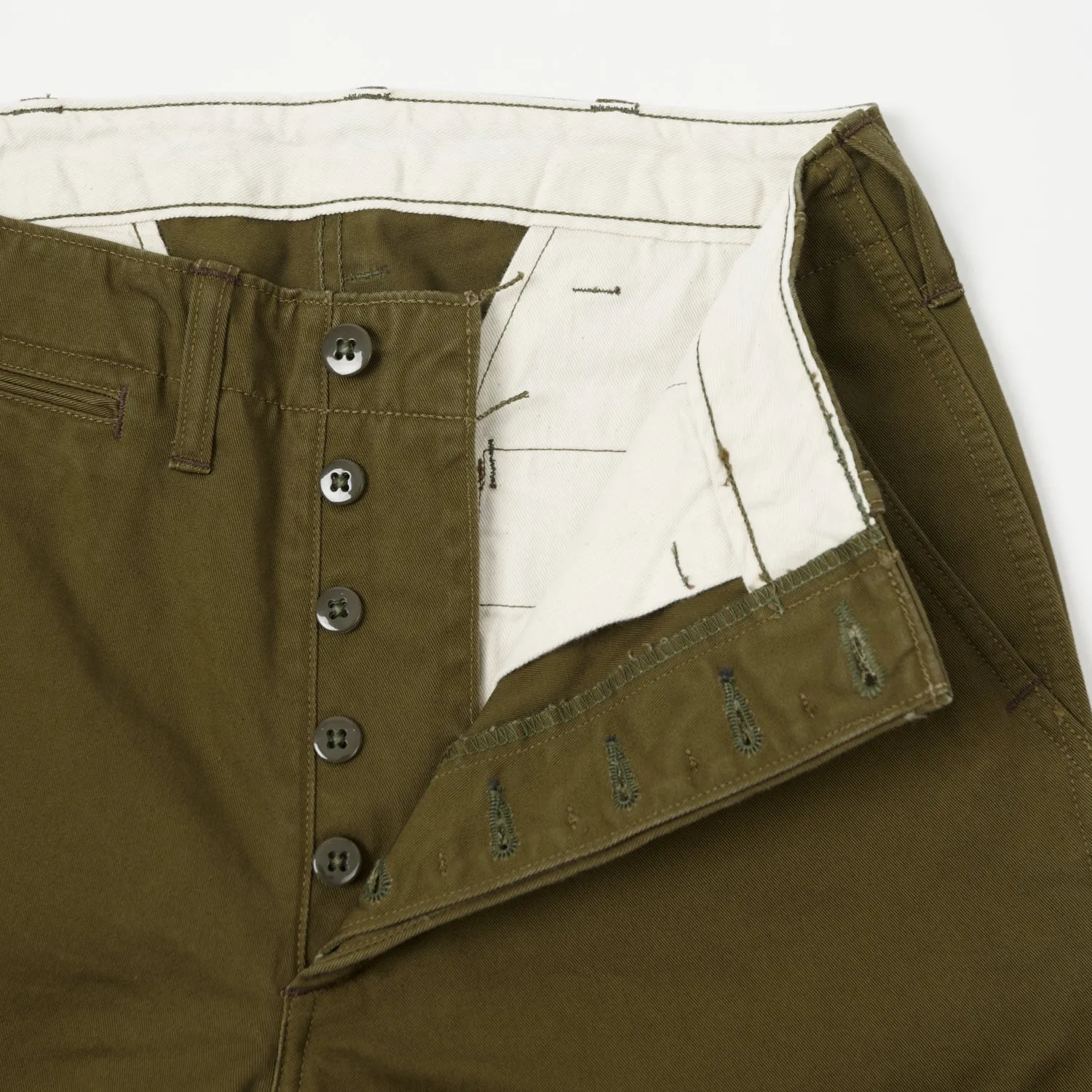 Freewheelers & Co U.S. Army M-1942 Trouser - Olive sold by Son of a Stag product image thumbnail 3