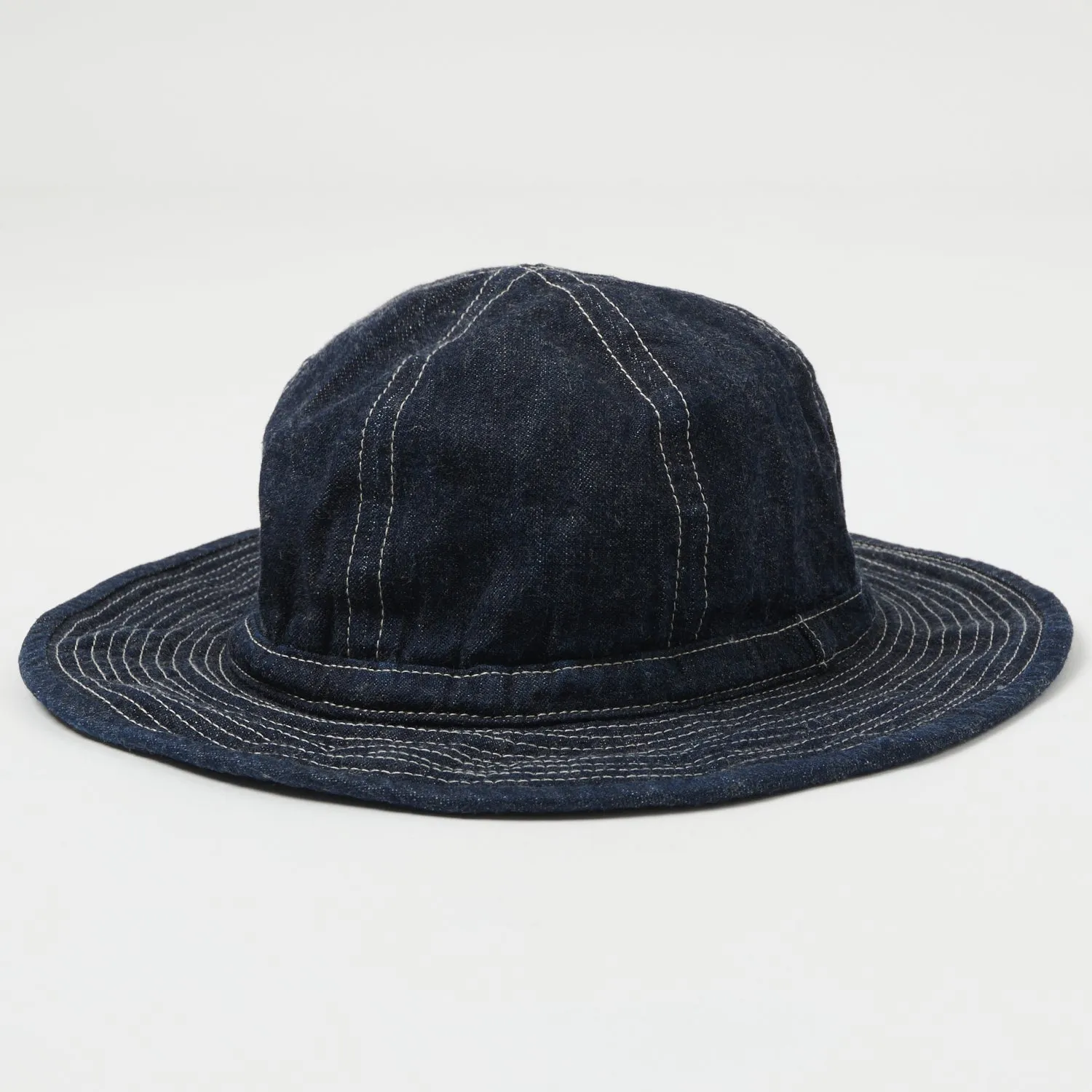 Buzz Rickson's Denim Work Hat - Rinsed sold by Son of a Stag