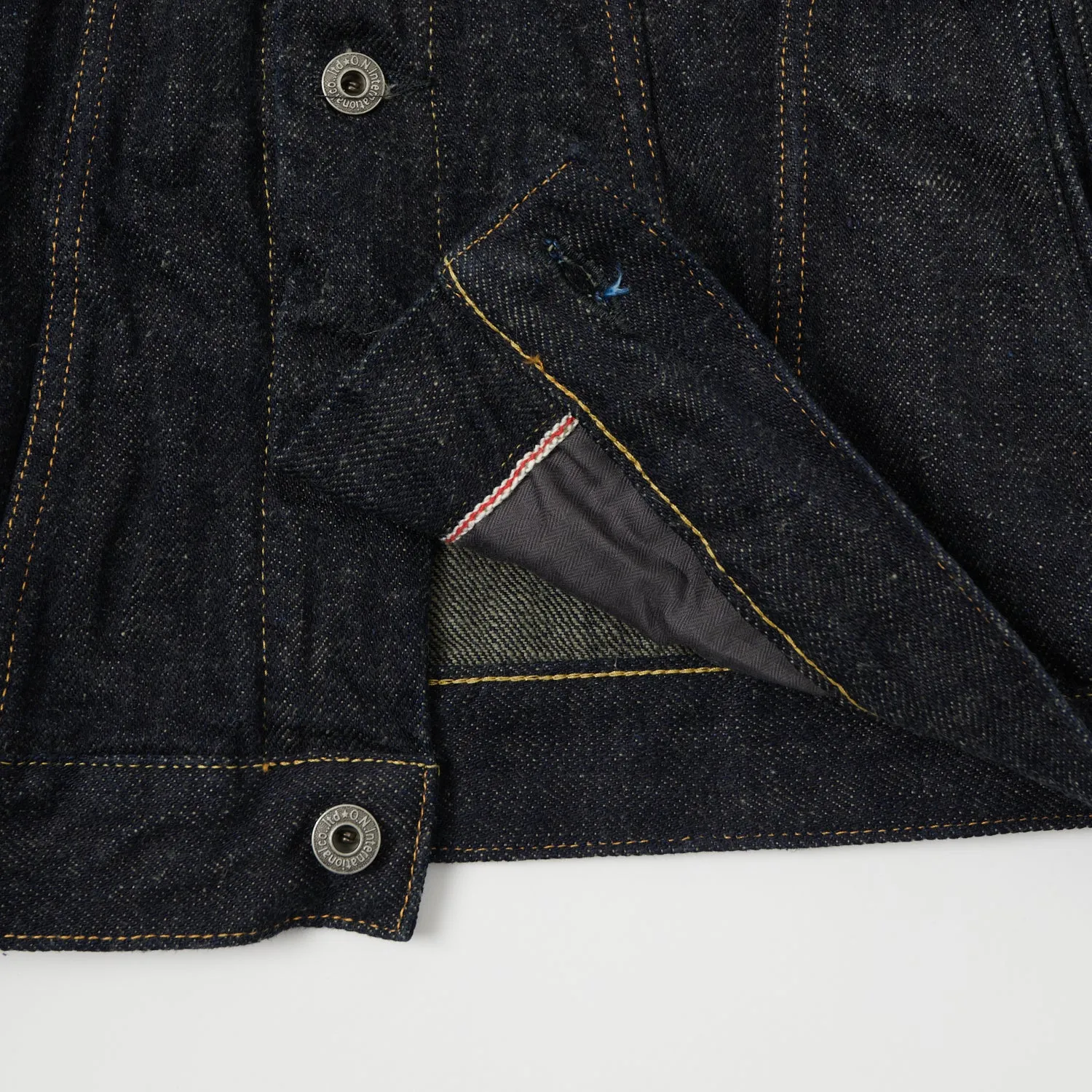 ONI Denim 02527P 20th Anniversary Blue Cast Type III Denim Jacket - Rinsed sold by Son of a Stag product image thumbnail 3